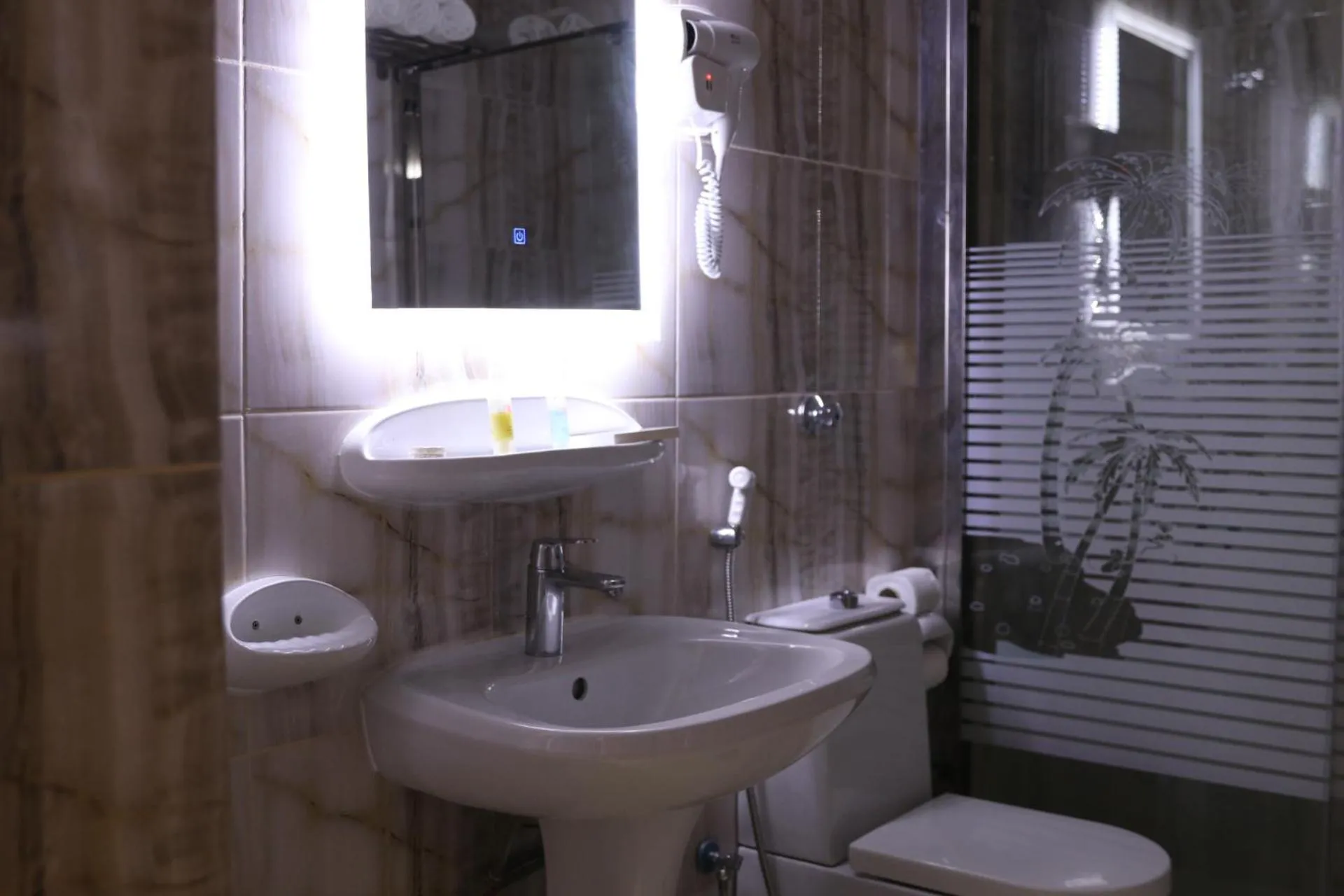 Toilet in فندق درة الرؤية