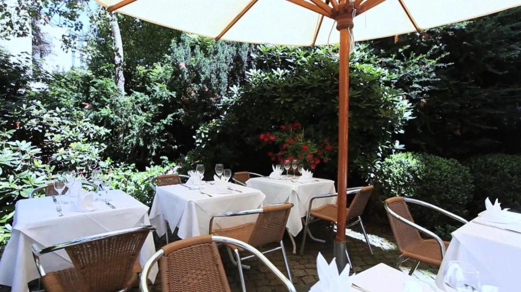 Restaurant/places to eat in Aussen Alster Hotel