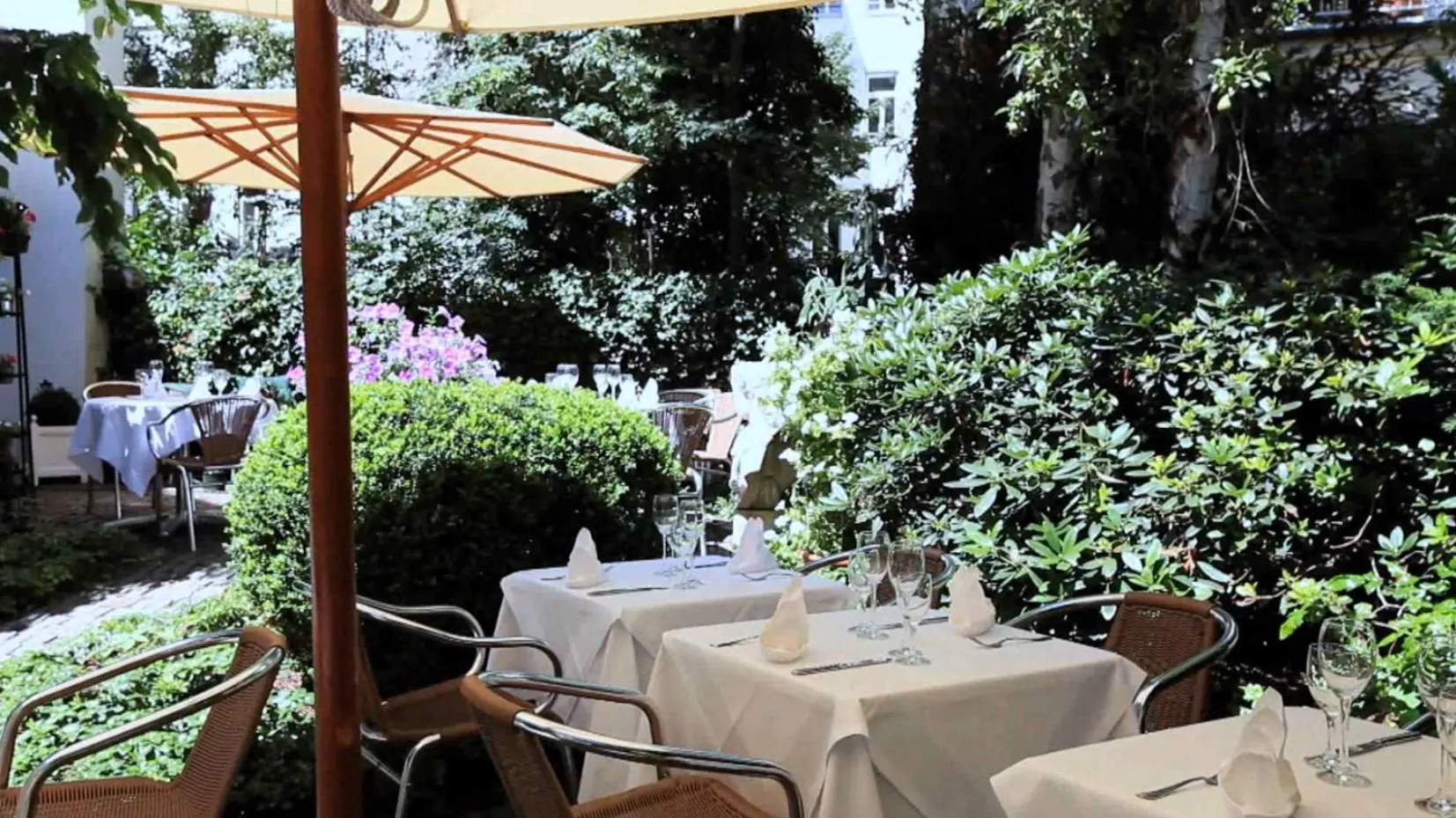 Restaurant/places to eat in Aussen Alster Hotel