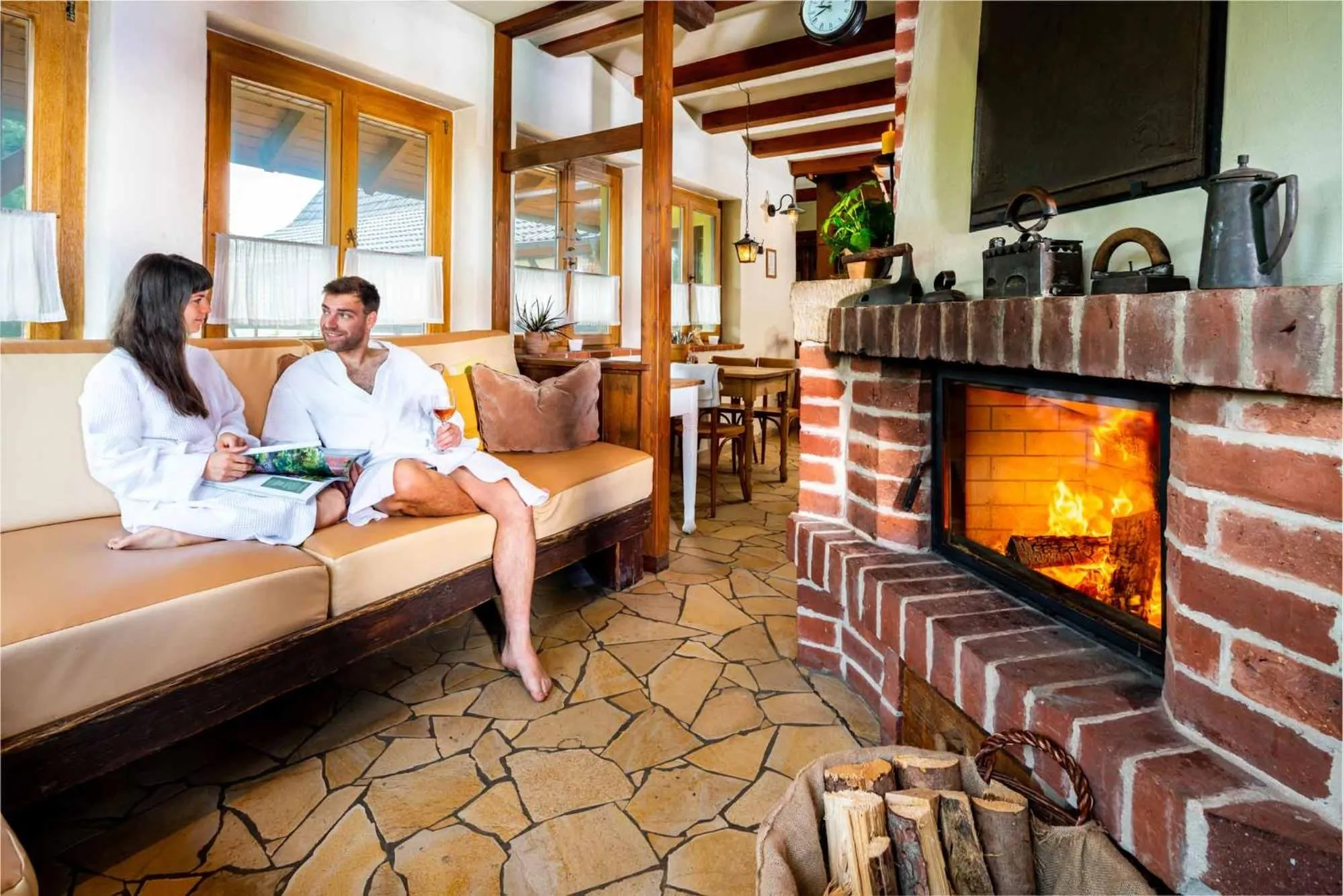 Spa and wellness centre/facilities in Landhotel Gut Wildberg mit Sauna