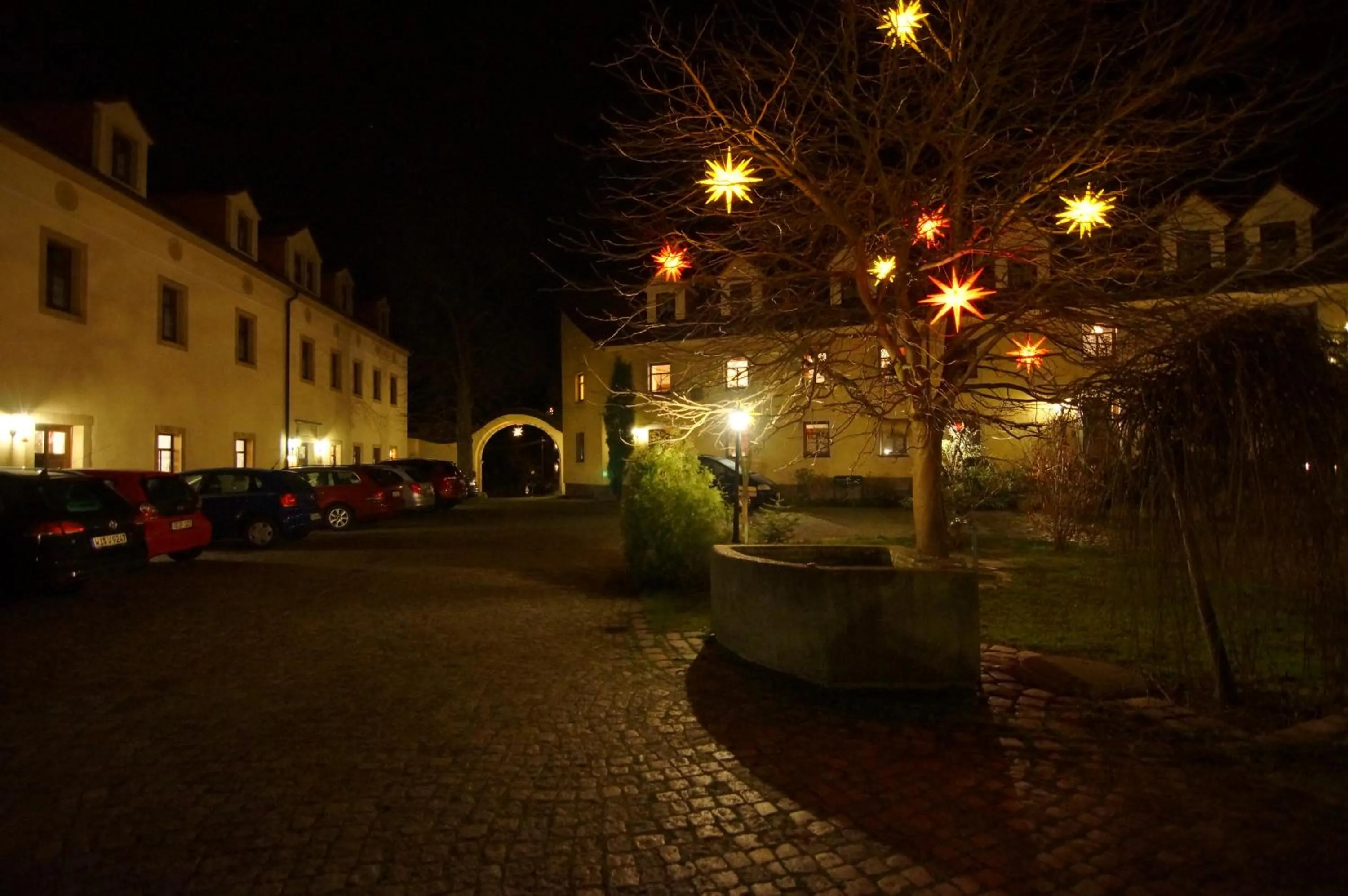 Patio in Landhotel Gut Wildberg mit Sauna