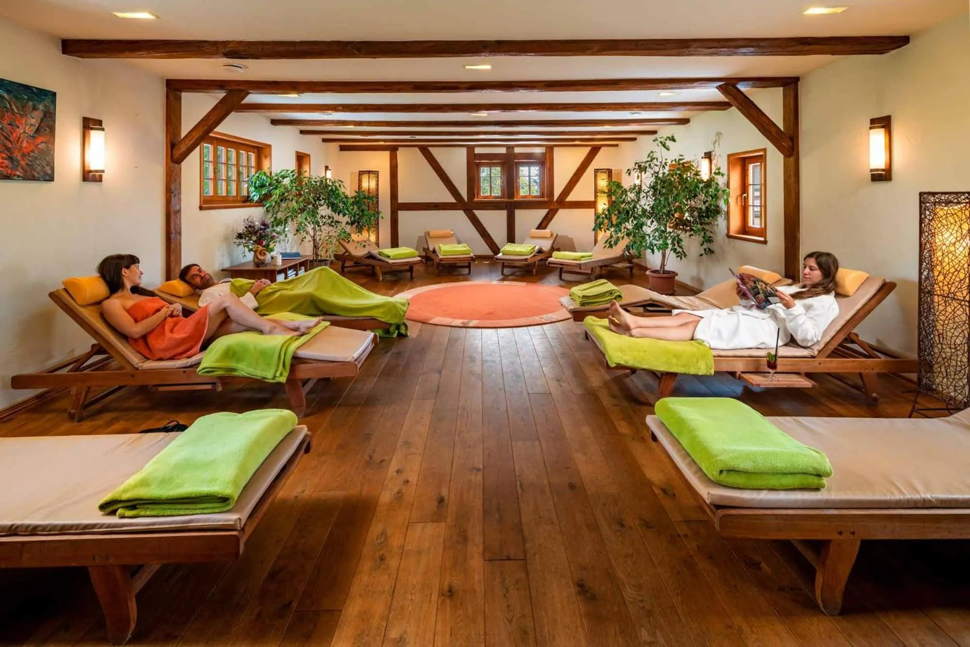 Sauna in Landhotel Gut Wildberg mit Sauna