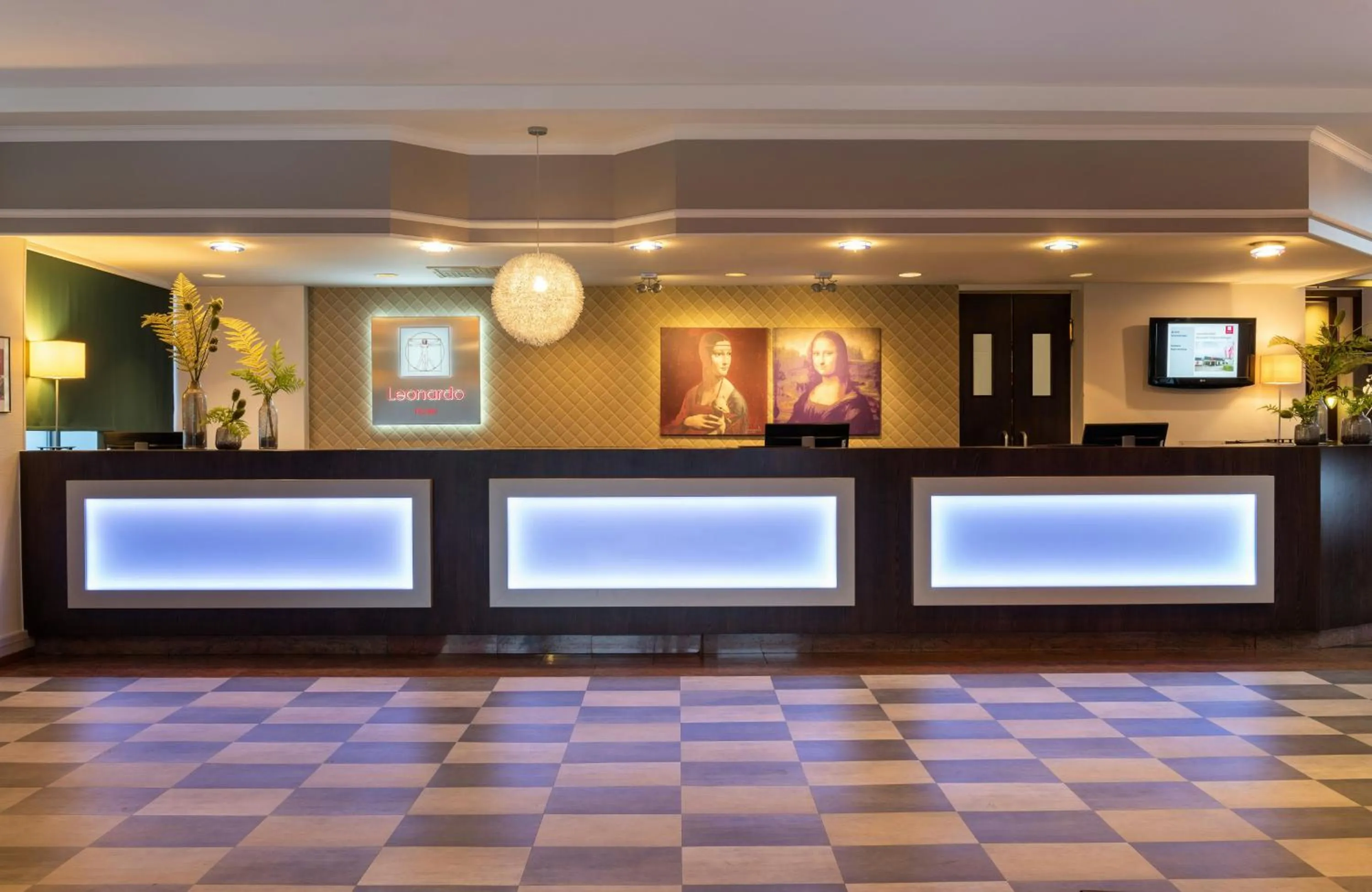 Lobby or reception in Leonardo Hotel Düsseldorf Airport Ratingen