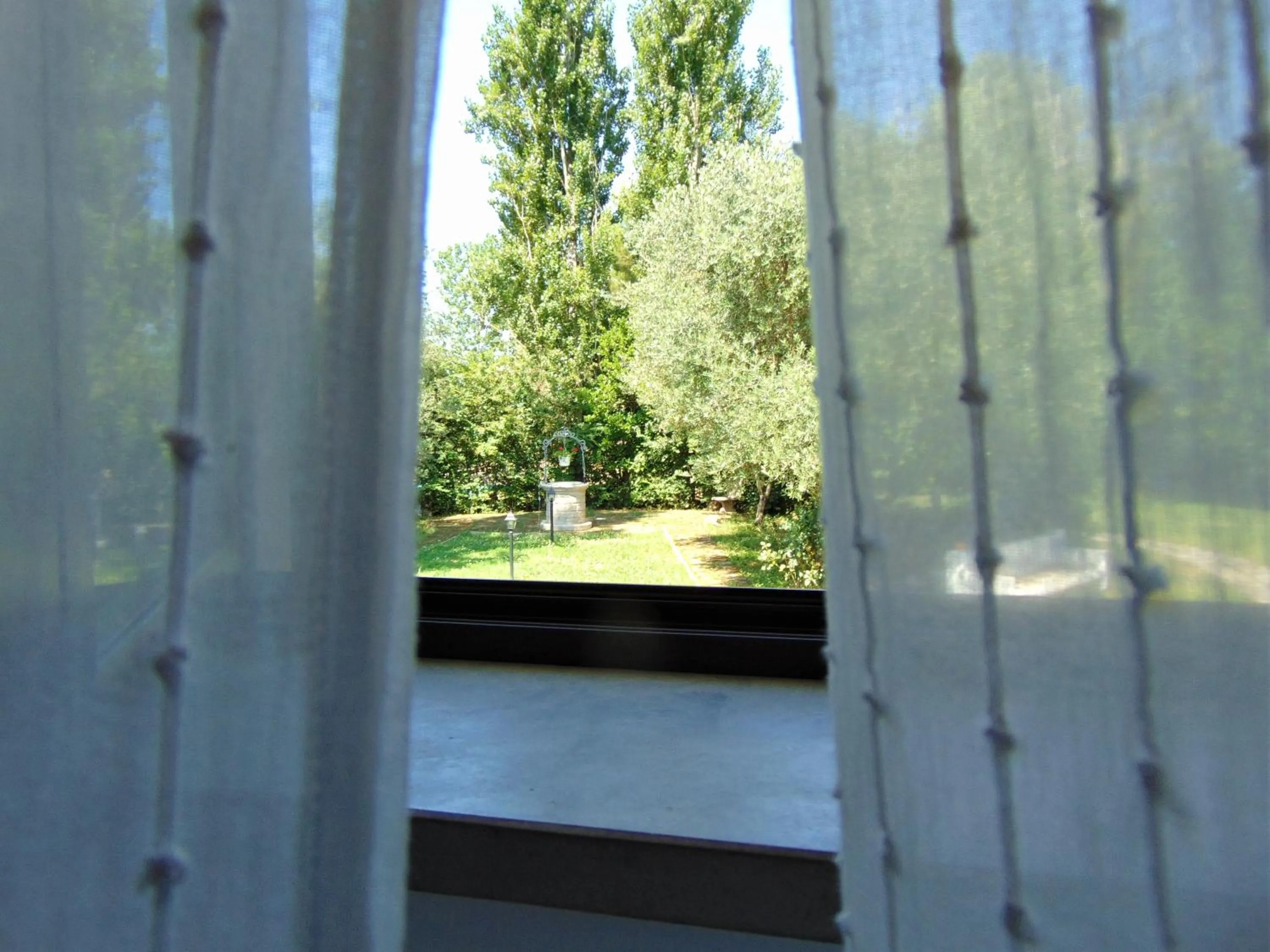 Garden view in Casale Rurale
