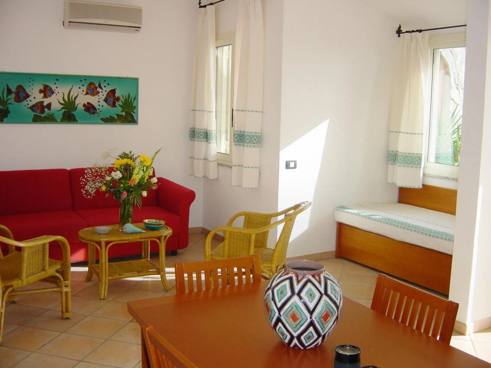 Living room in Residence la Chimera