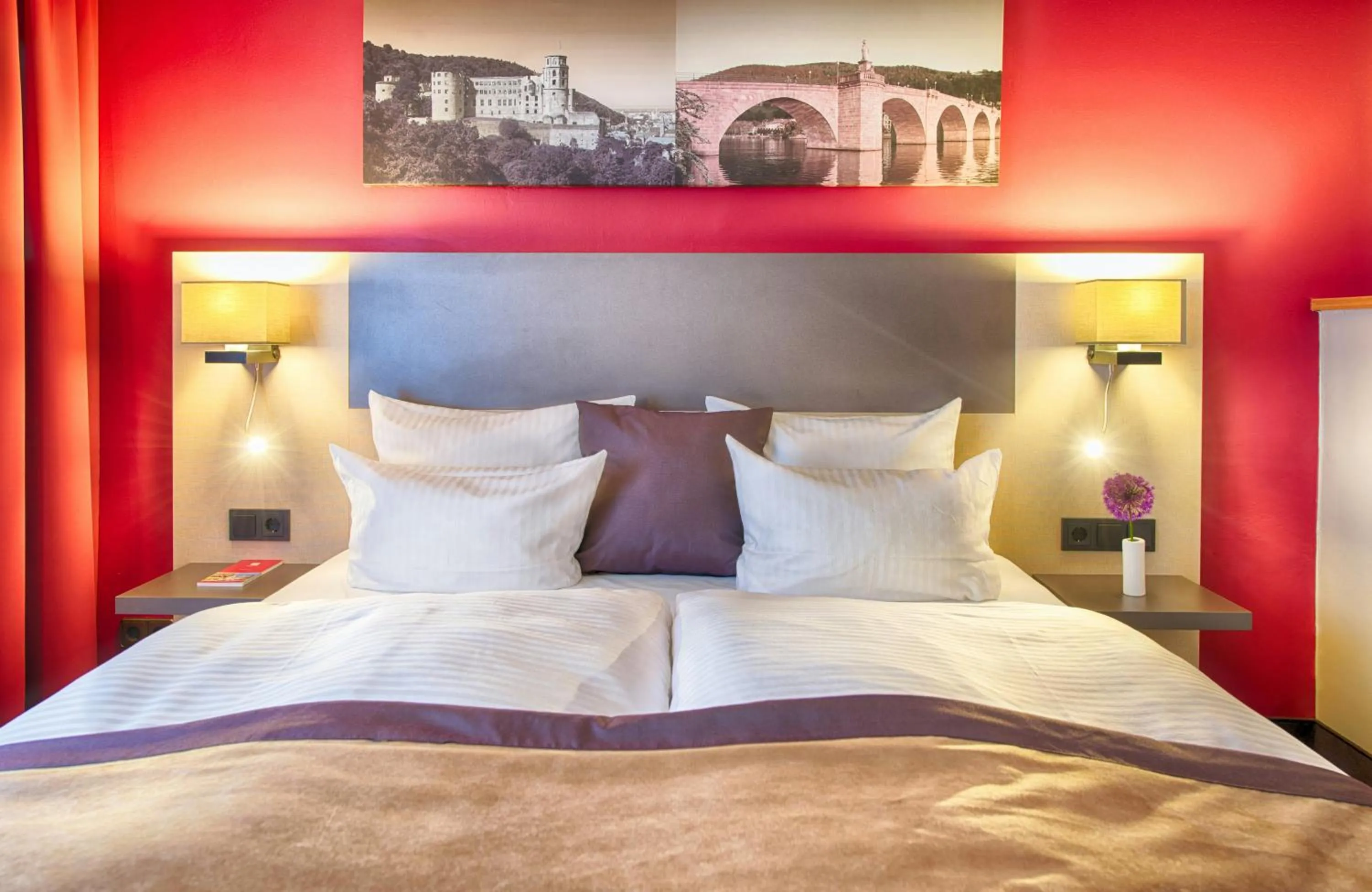 Photo of the whole room, Bed in Leonardo Hotel Heidelberg