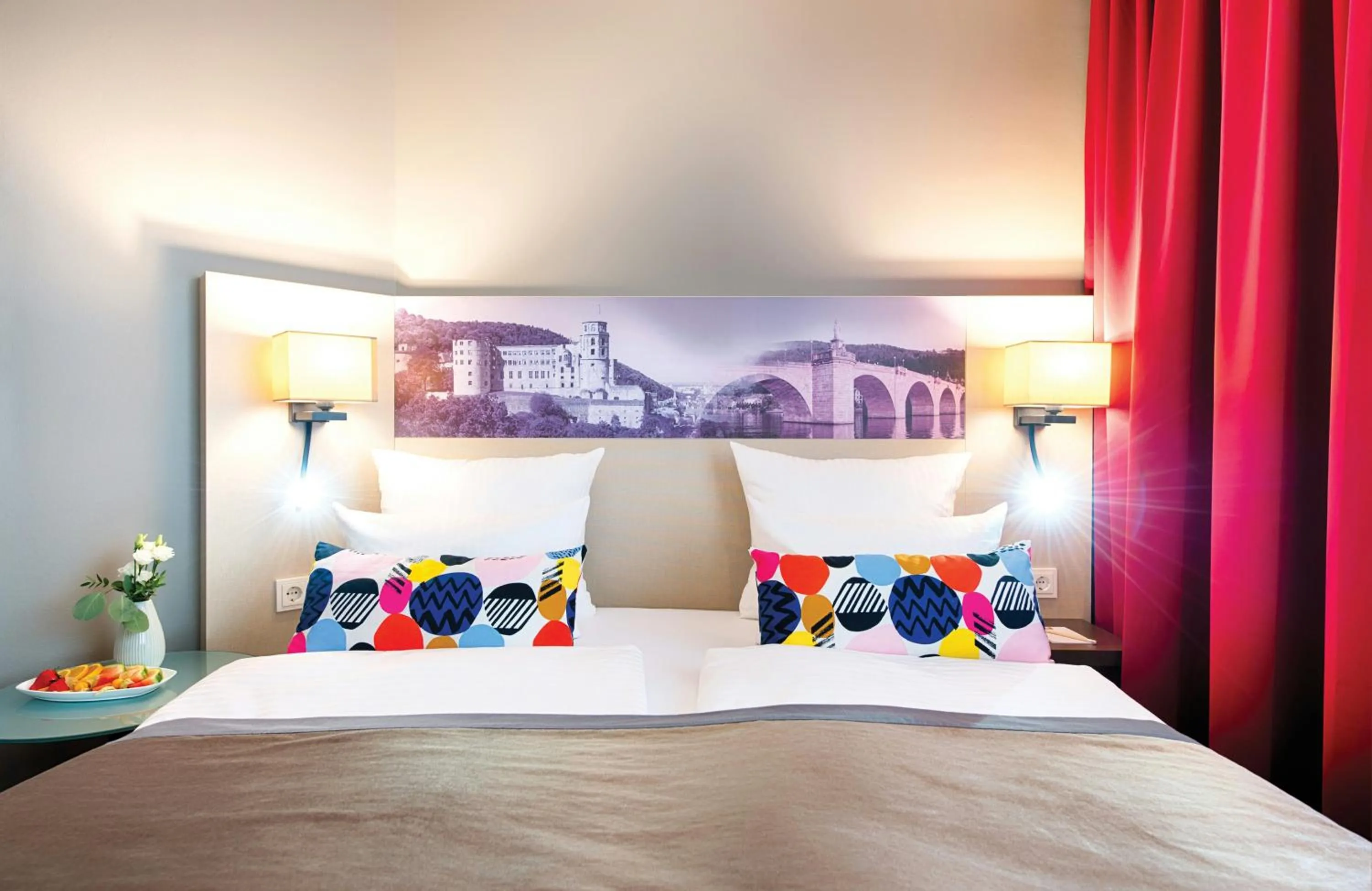 Photo of the whole room, Bed in Leonardo Hotel Heidelberg