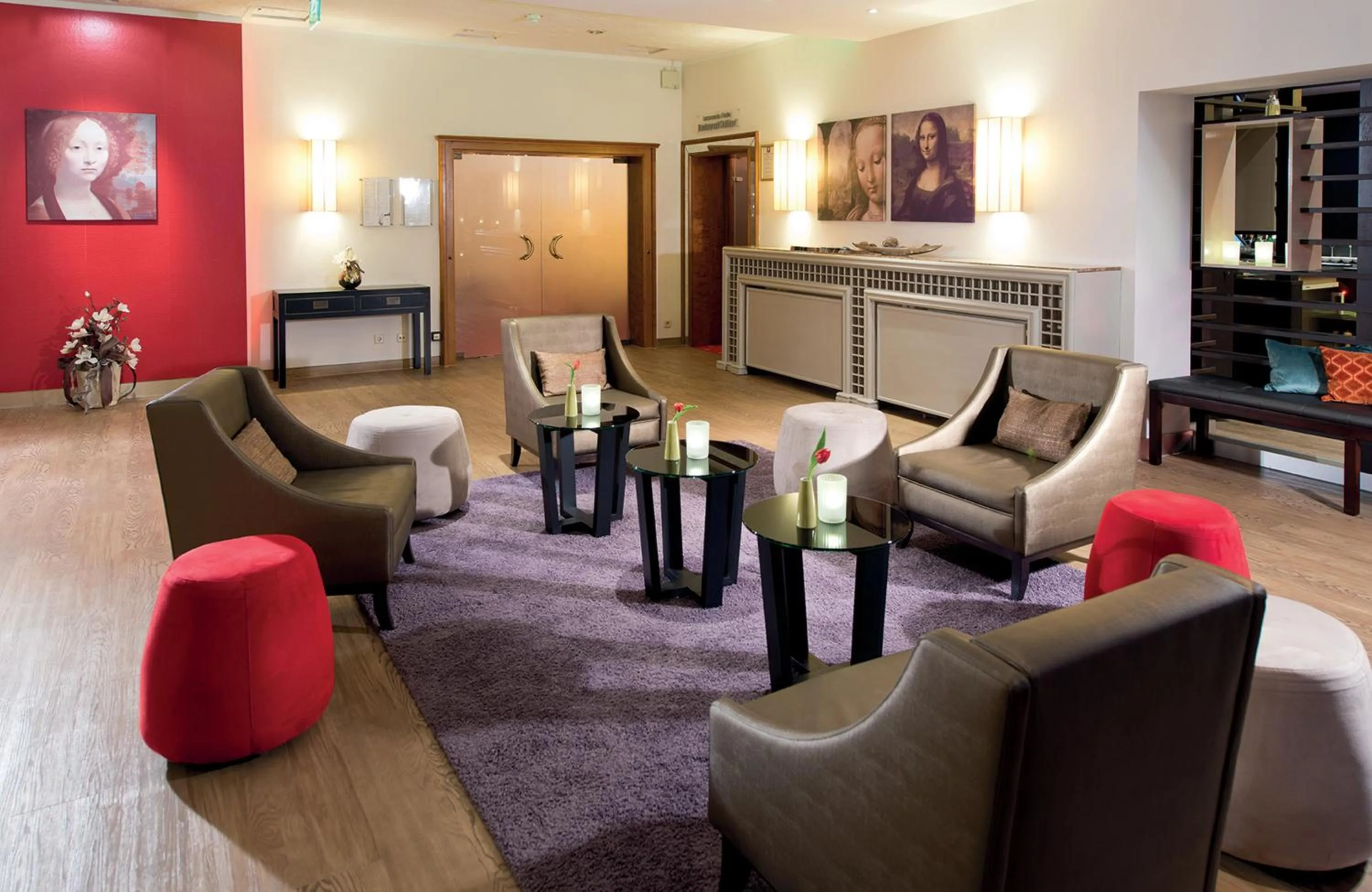 Lobby or reception in Leonardo Hotel Heidelberg Walldorf