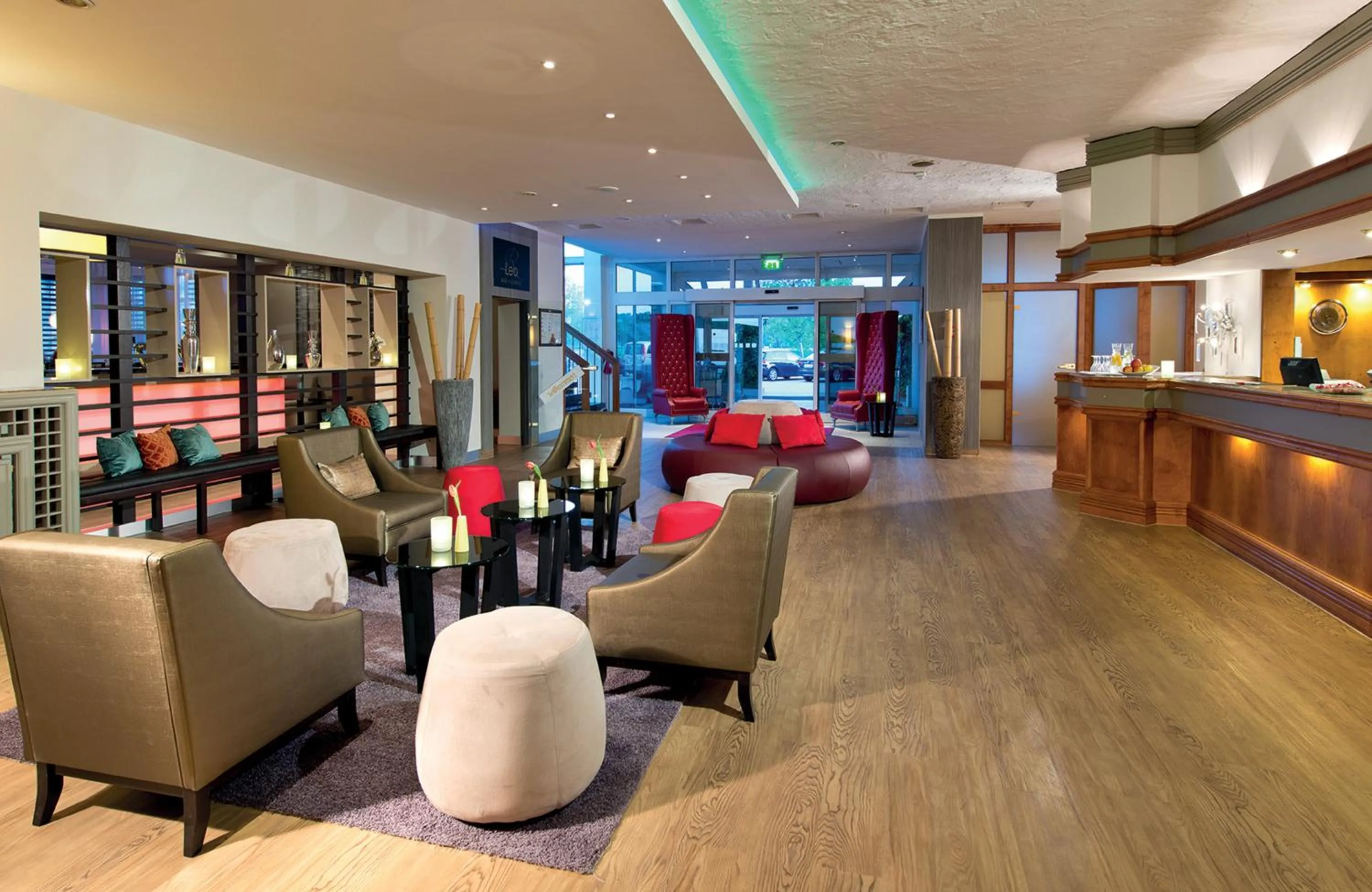 Lobby or reception in Leonardo Hotel Heidelberg Walldorf
