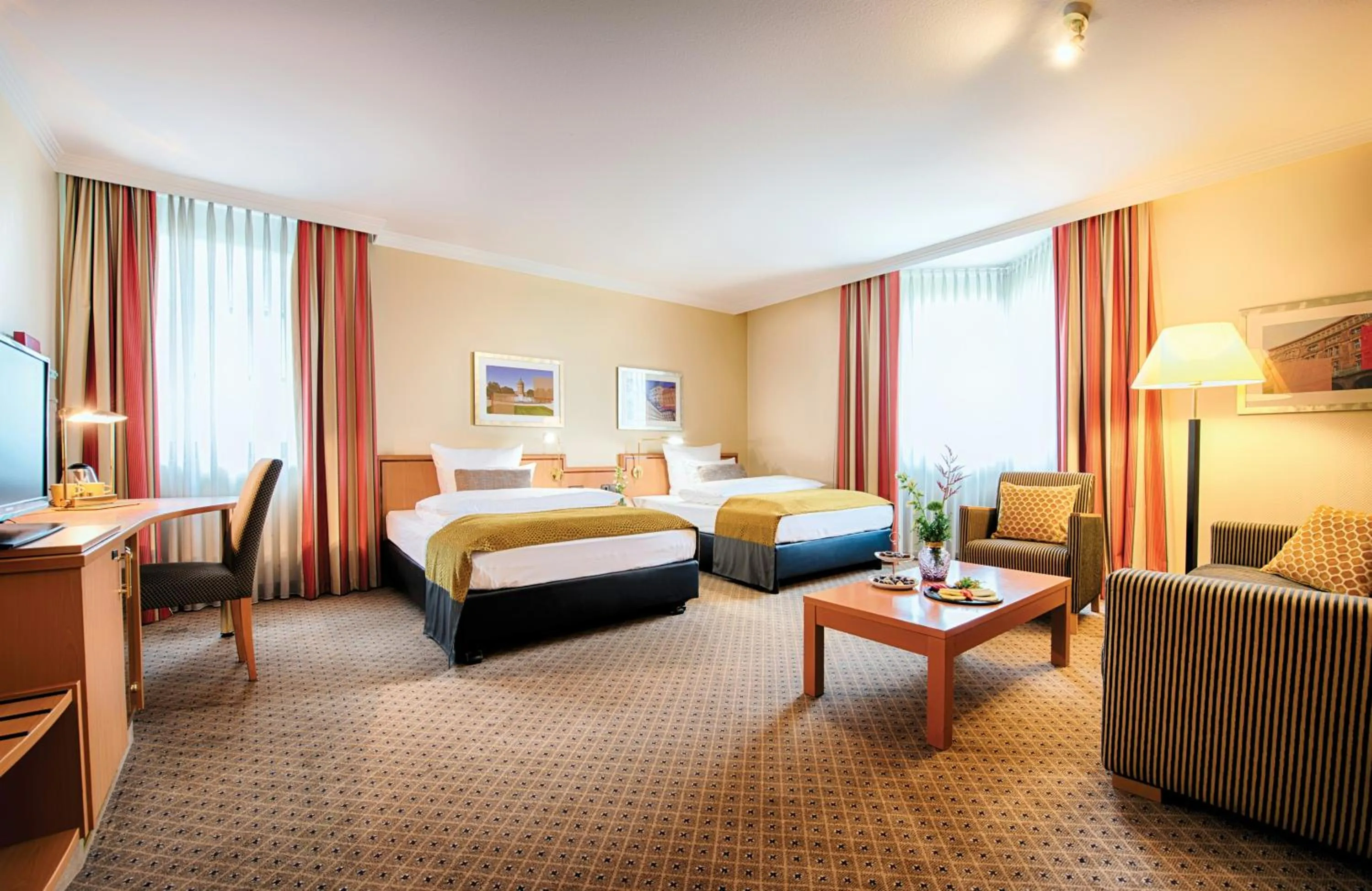 Photo of the whole room, Bed in Leonardo Hotel Mannheim City Center