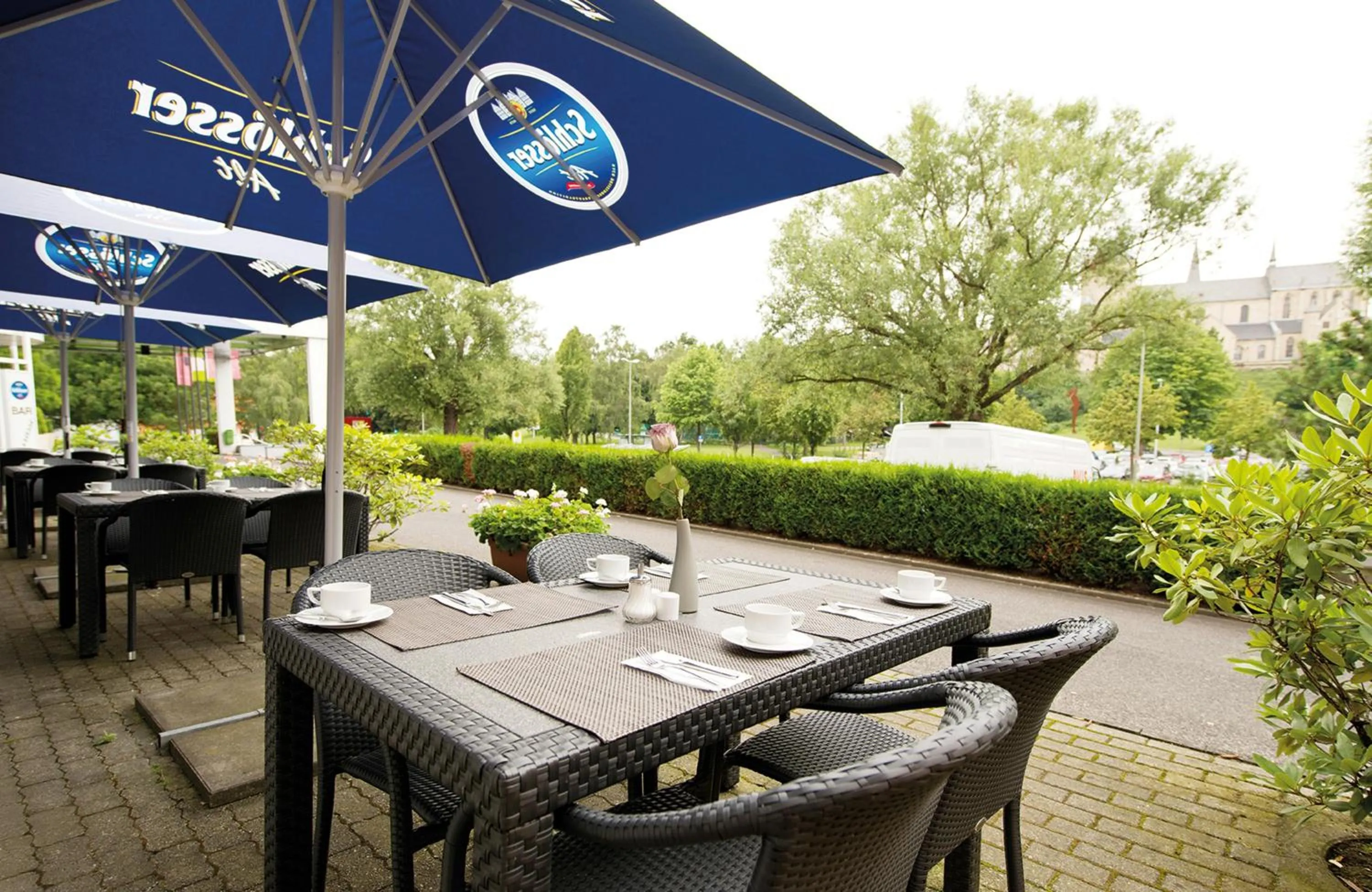 Balcony/Terrace in Leonardo Hotel Mönchengladbach