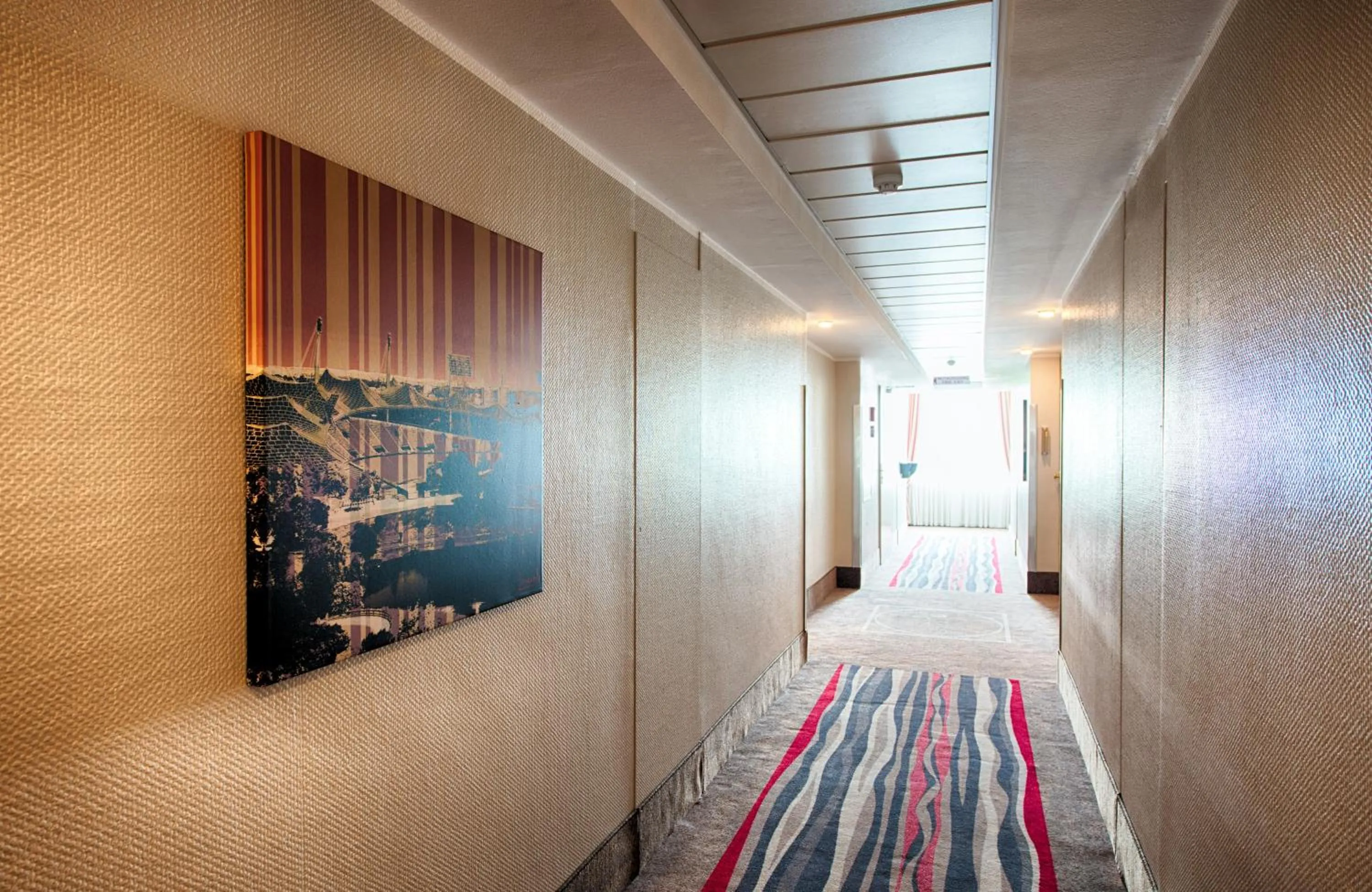 Decorative detail in Leonardo Hotel Munich Arabellapark