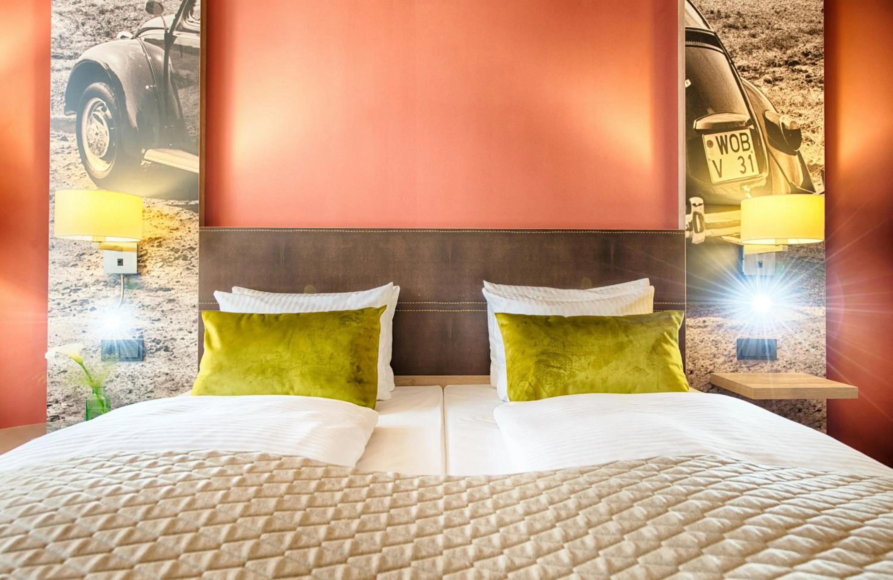 Photo of the whole room, Bed in Leonardo Hotel Wolfsburg City Center