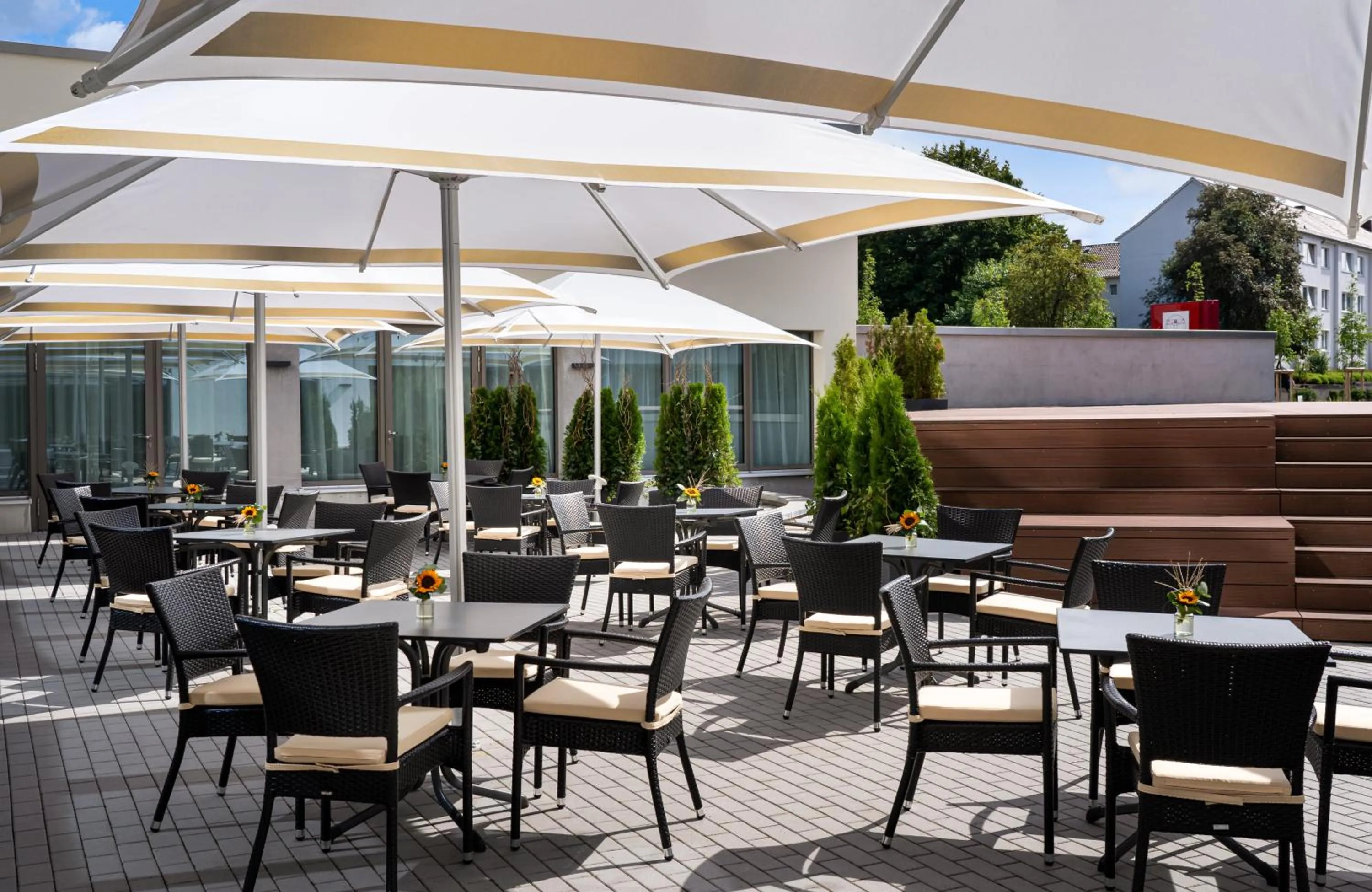 Balcony/Terrace in Leonardo Hotel Wolfsburg City Center