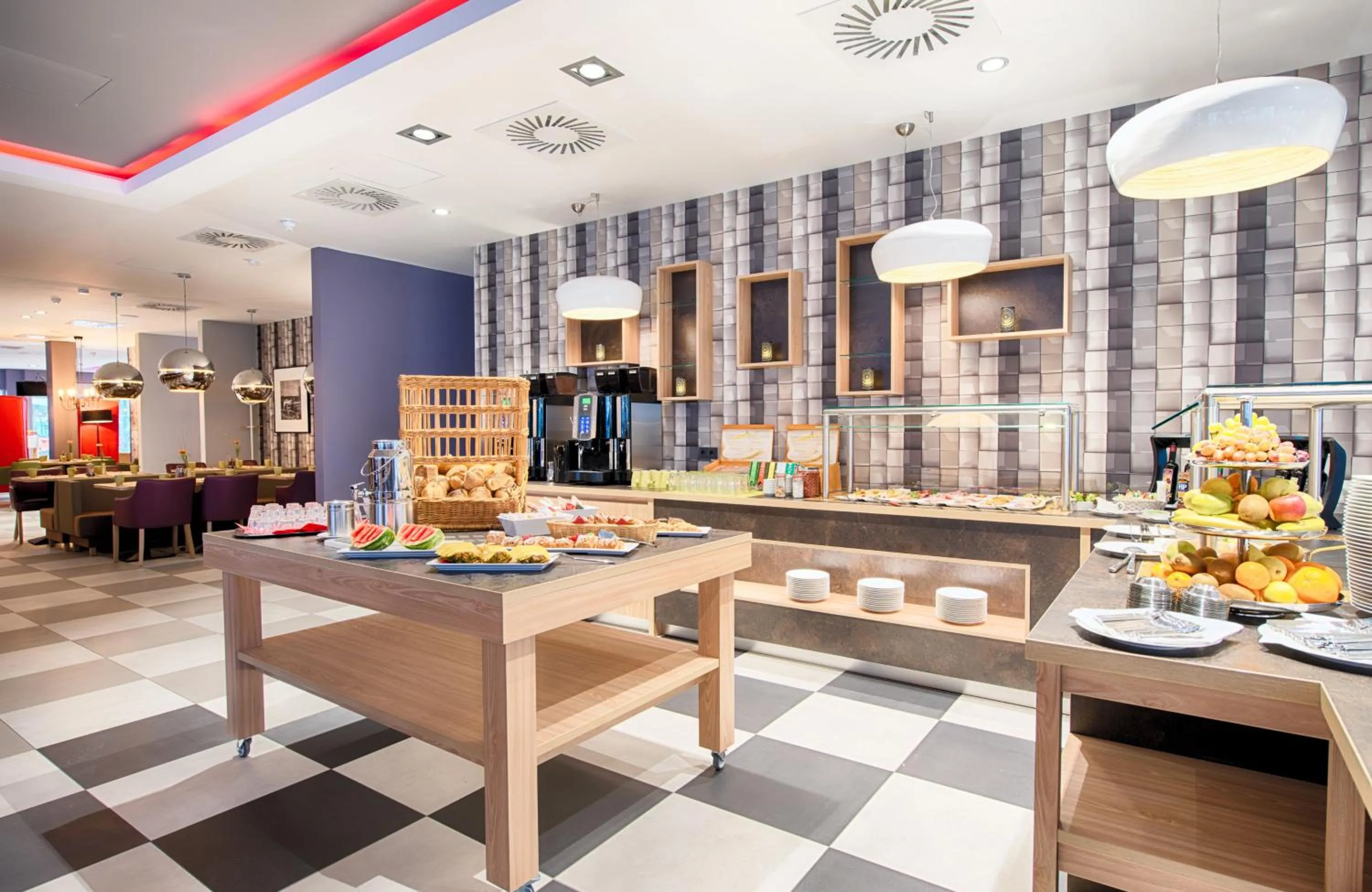 Buffet breakfast in Leonardo Hotel Wolfsburg City Center