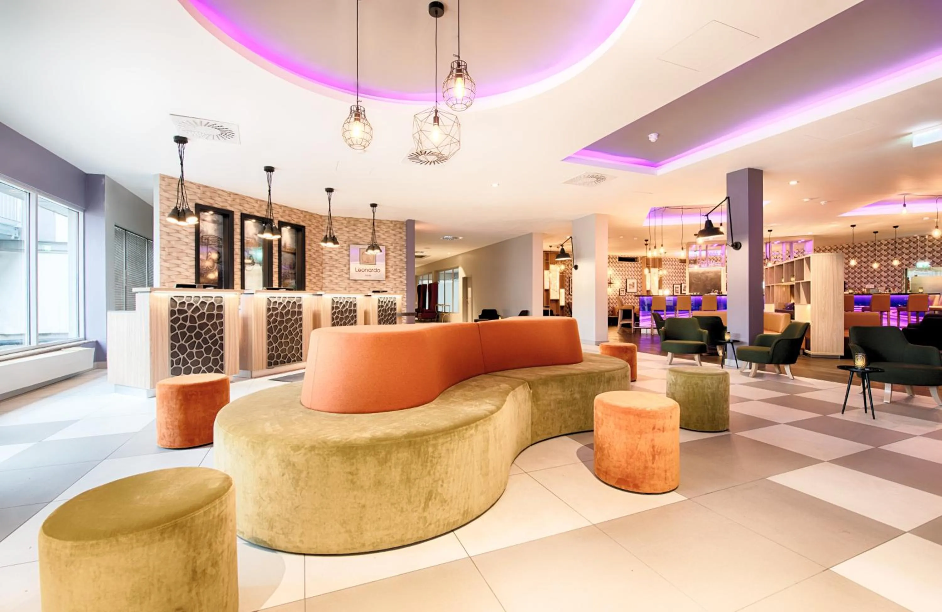 Lobby or reception in Leonardo Hotel Wolfsburg City Center