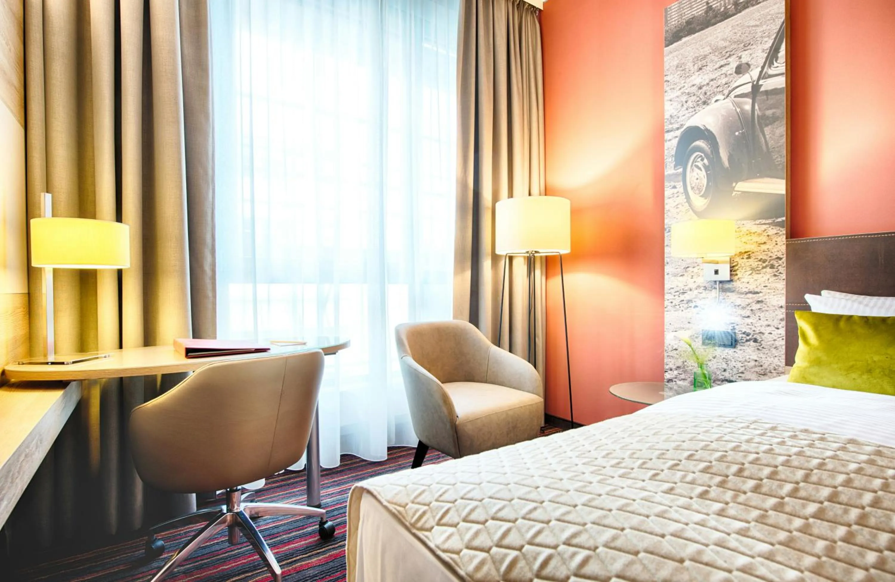 Photo of the whole room, Bed in Leonardo Hotel Wolfsburg City Center