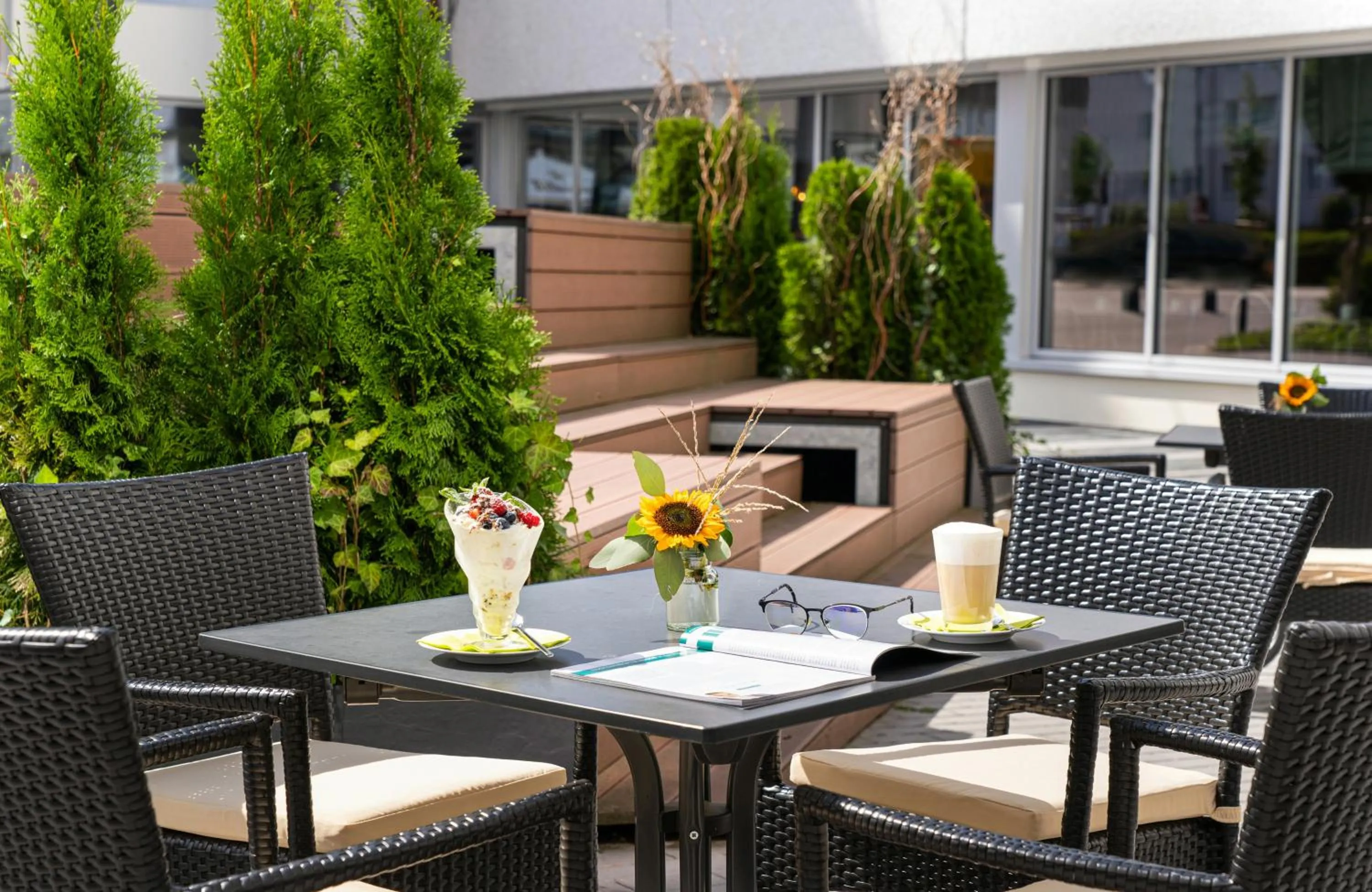 Balcony/Terrace in Leonardo Hotel Wolfsburg City Center