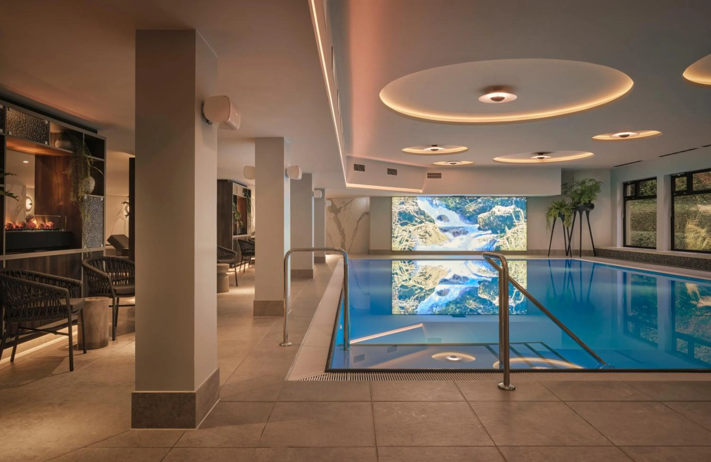 Swimming pool in Leonardo Royal Hotel Baden- Baden