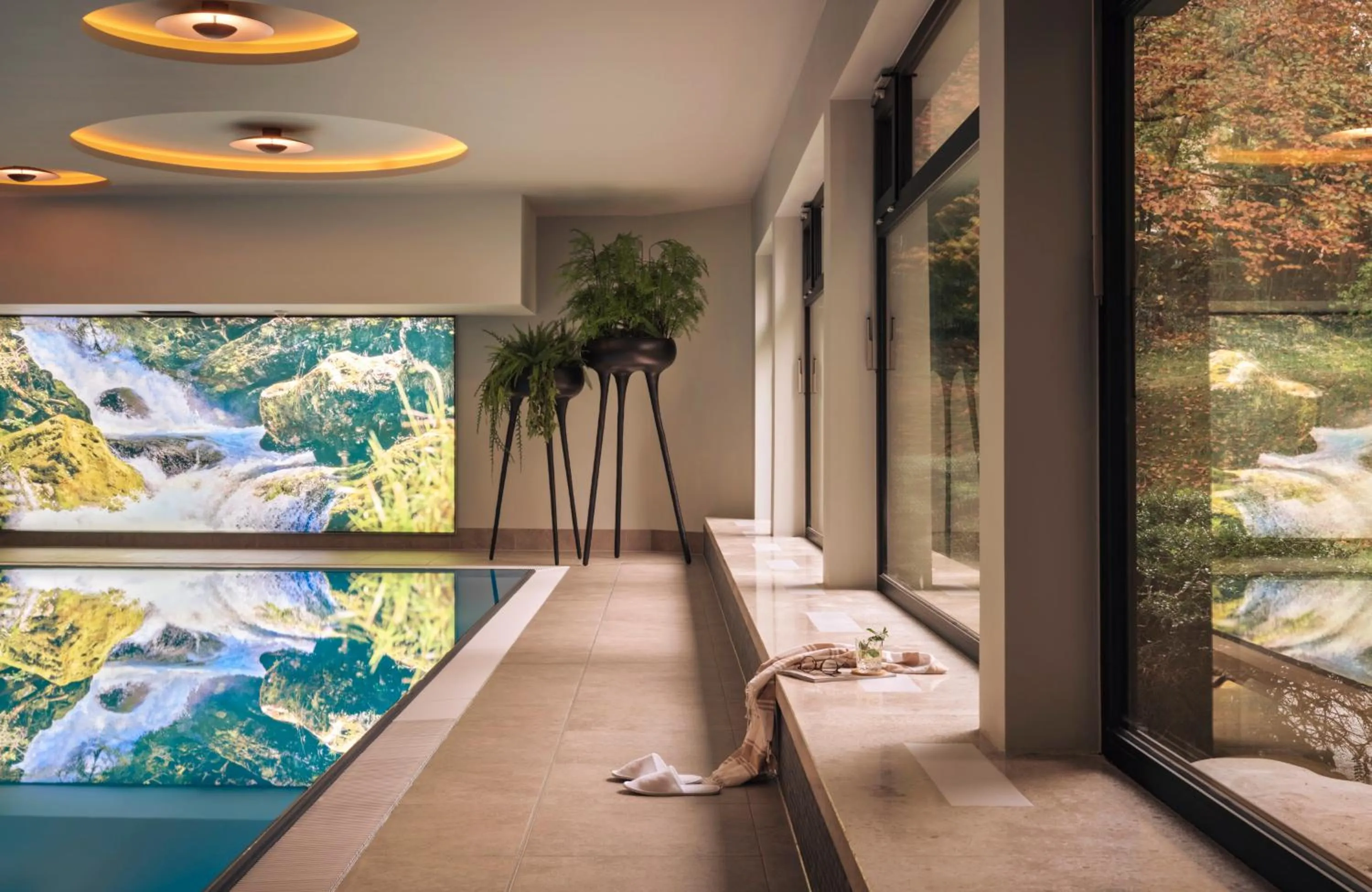 Swimming pool in Leonardo Royal Hotel Baden- Baden