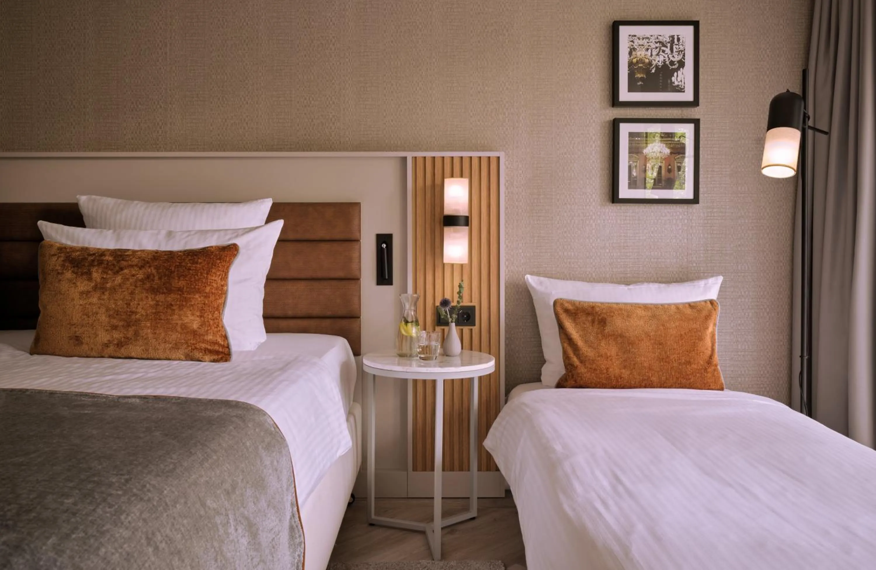 Photo of the whole room, Bed in Leonardo Royal Hotel Baden- Baden