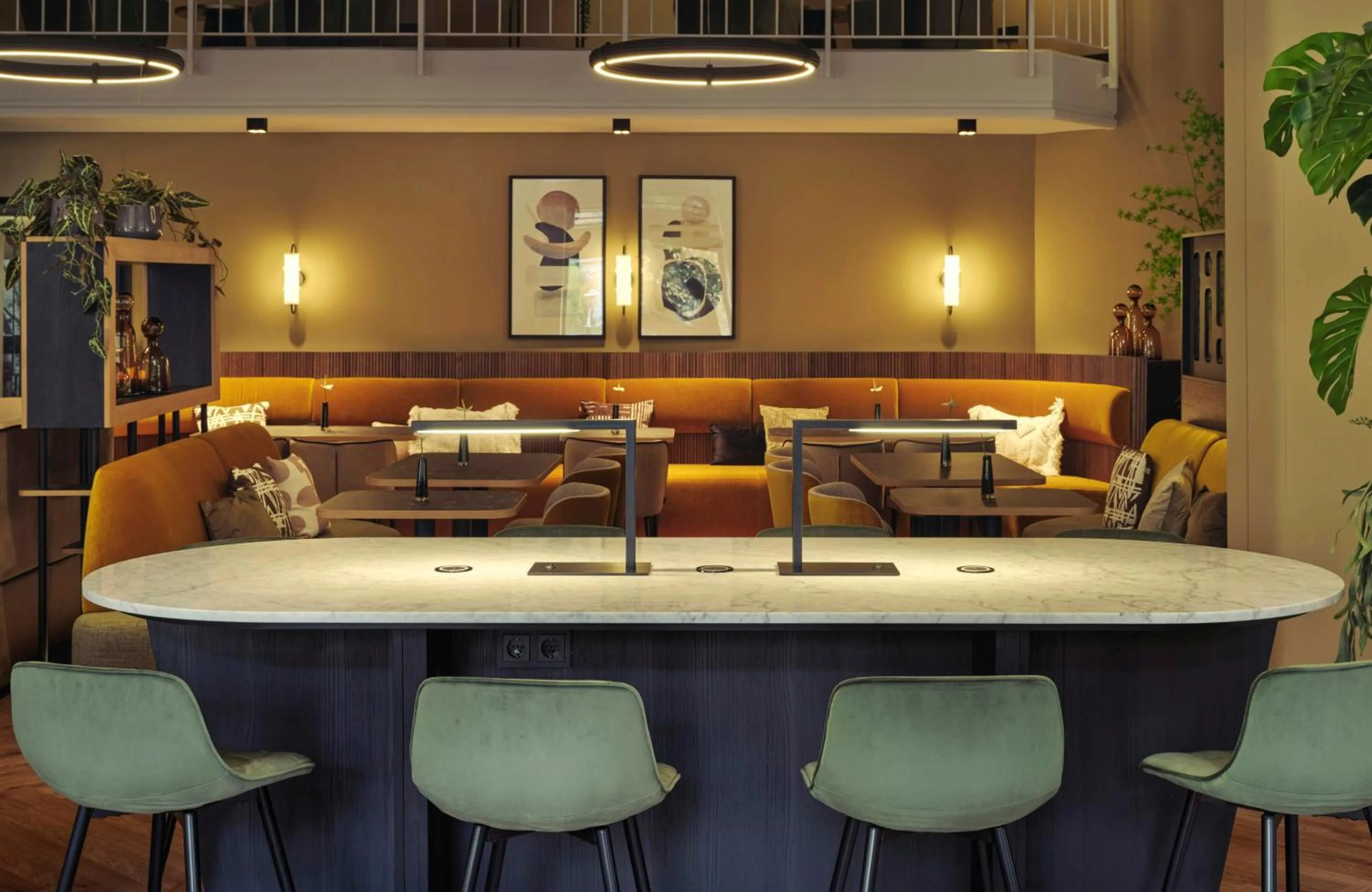 Lobby or reception in Leonardo Royal Hotel Baden- Baden