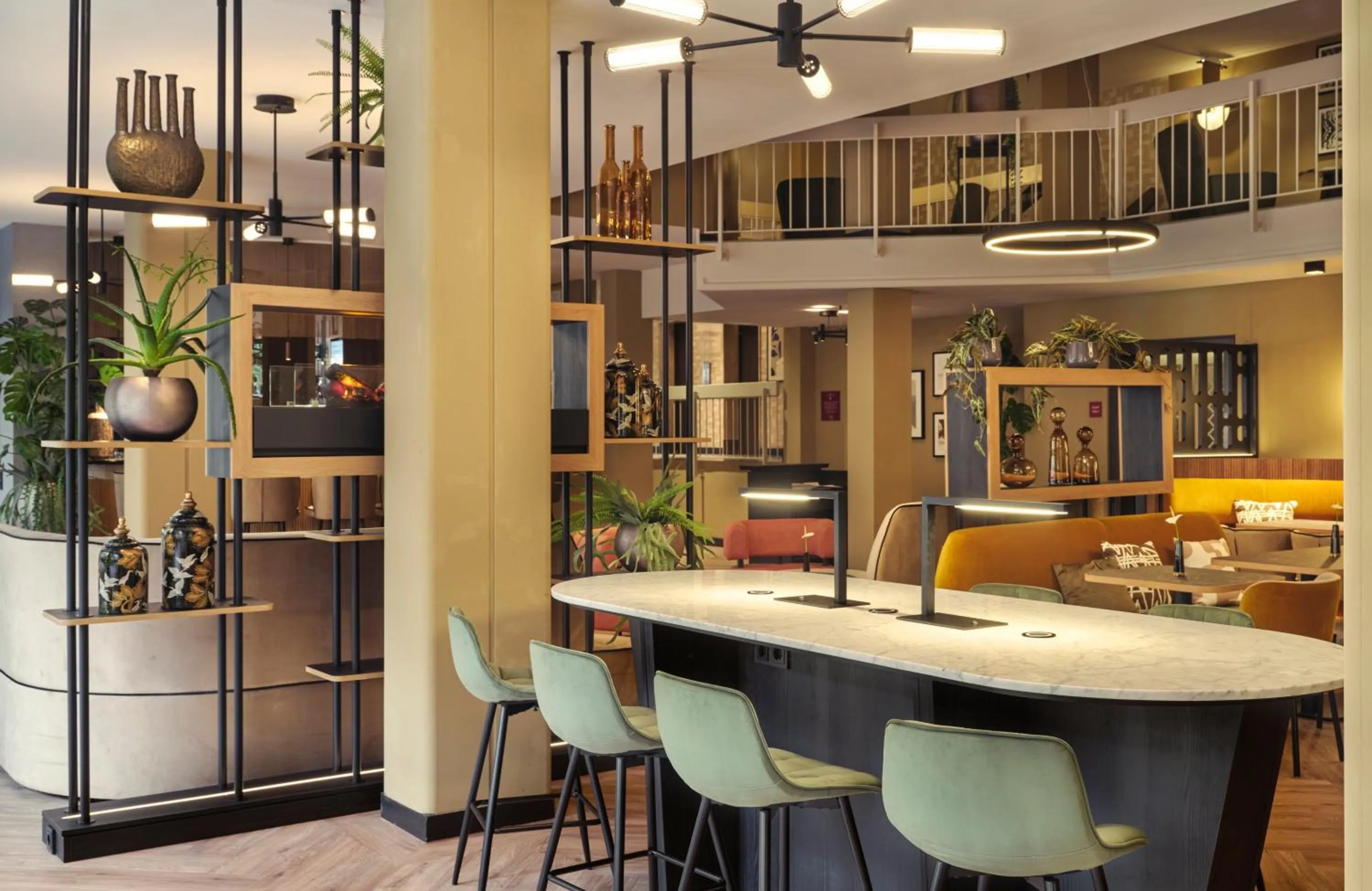 Lobby or reception in Leonardo Royal Hotel Baden- Baden