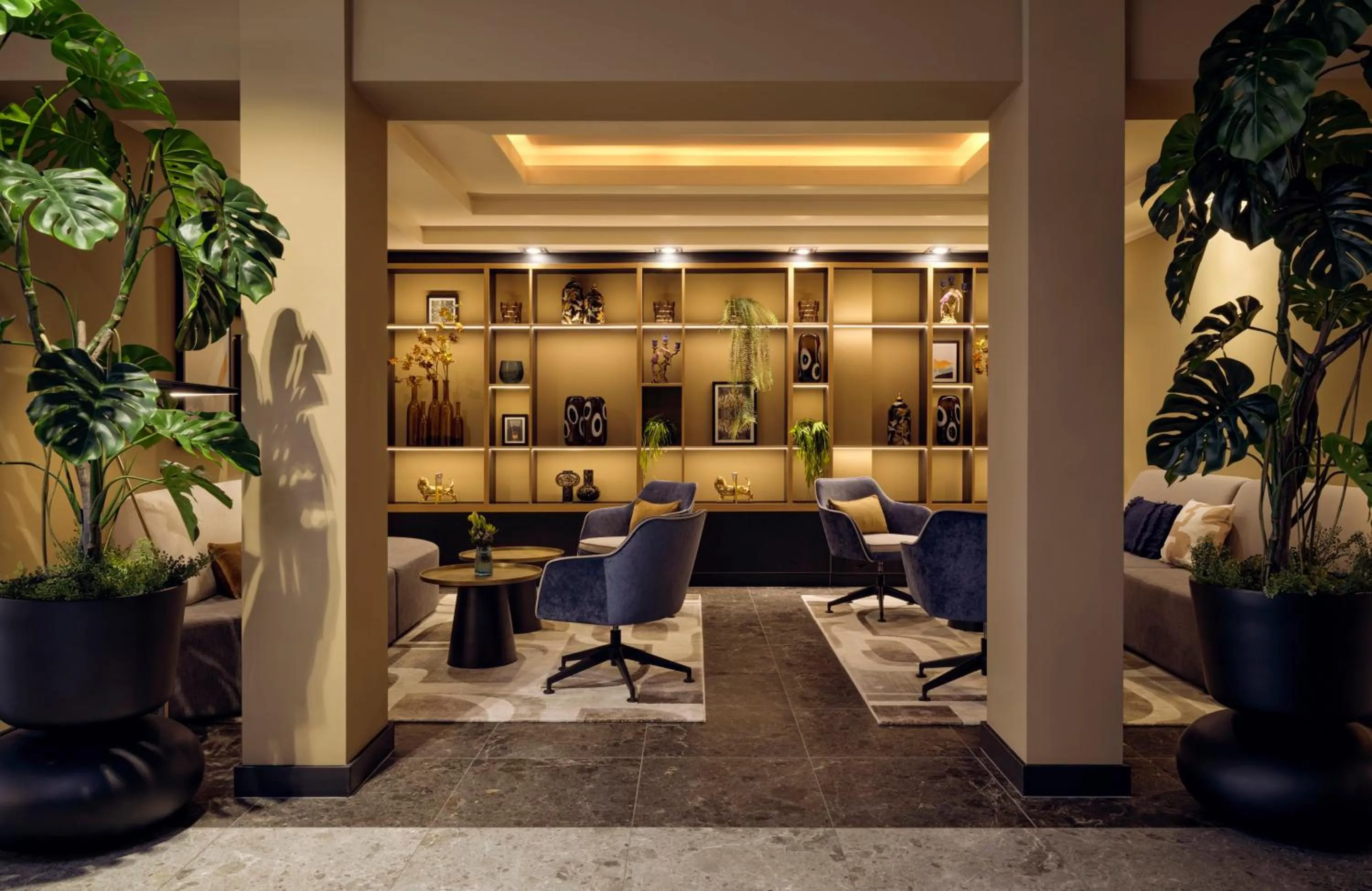 Lobby or reception in Leonardo Royal Hotel Baden- Baden