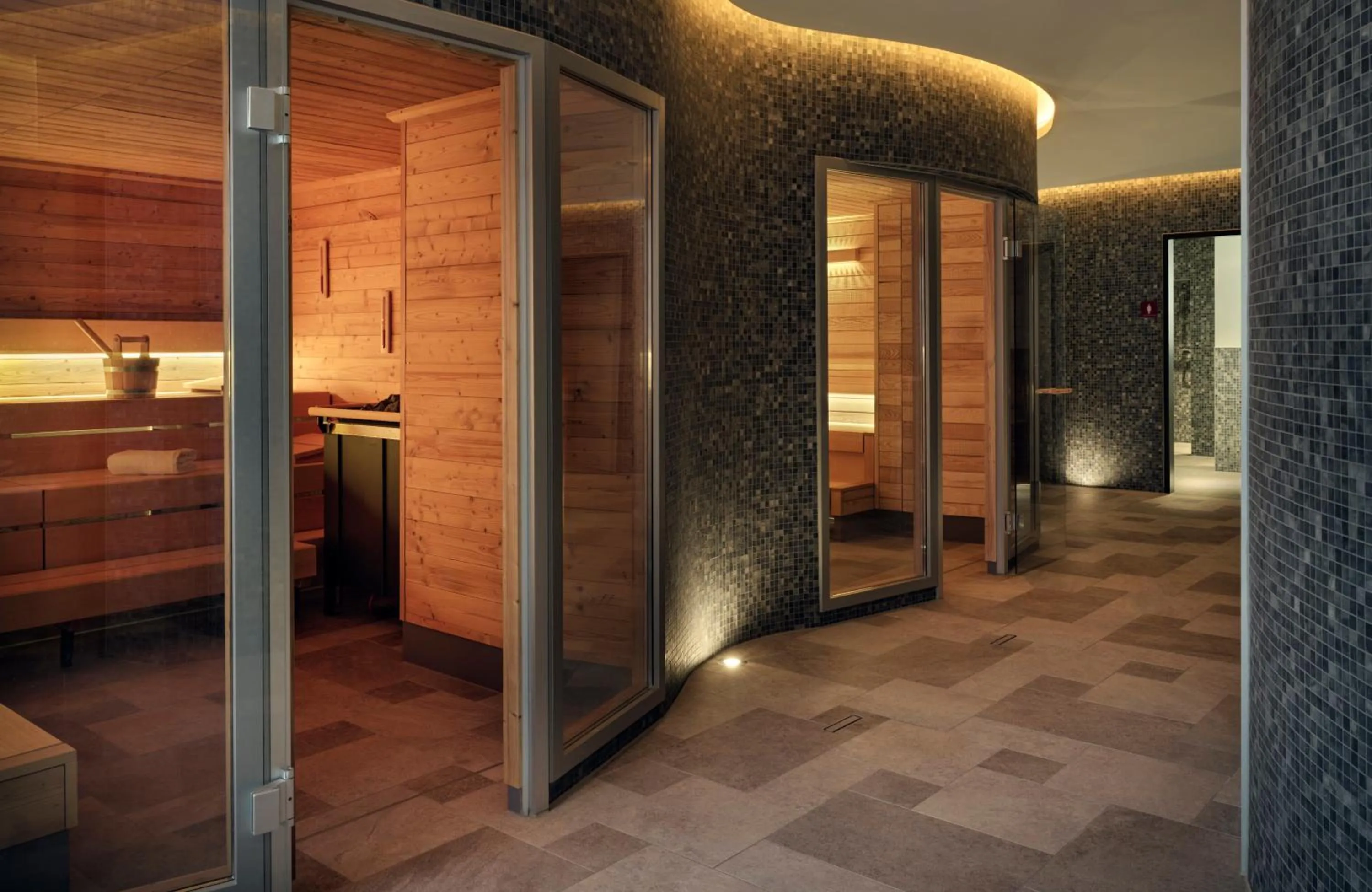 Sauna in Leonardo Royal Hotel Baden- Baden