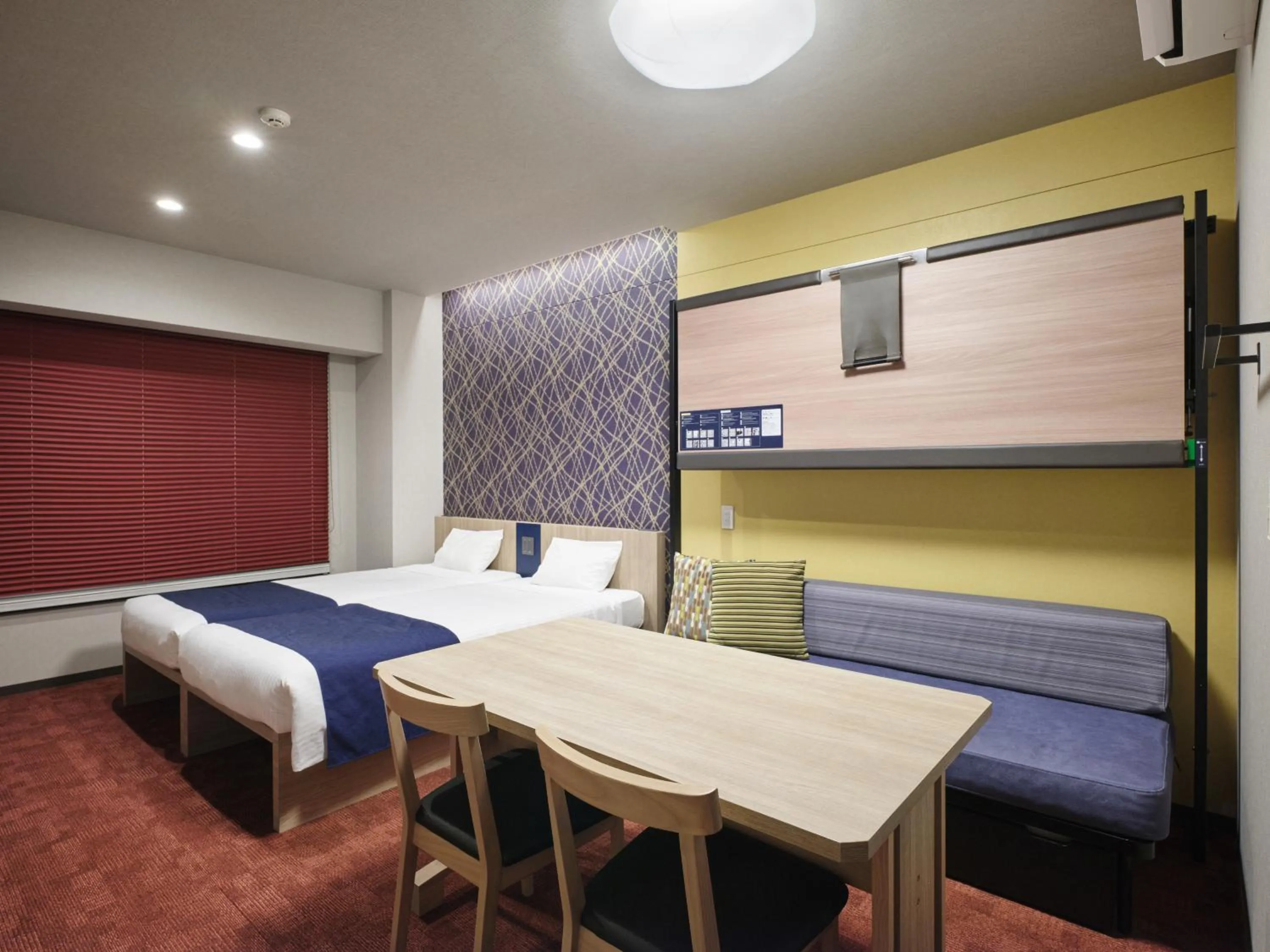 Bed in MONday Apart Nihonbashi Ningyocho