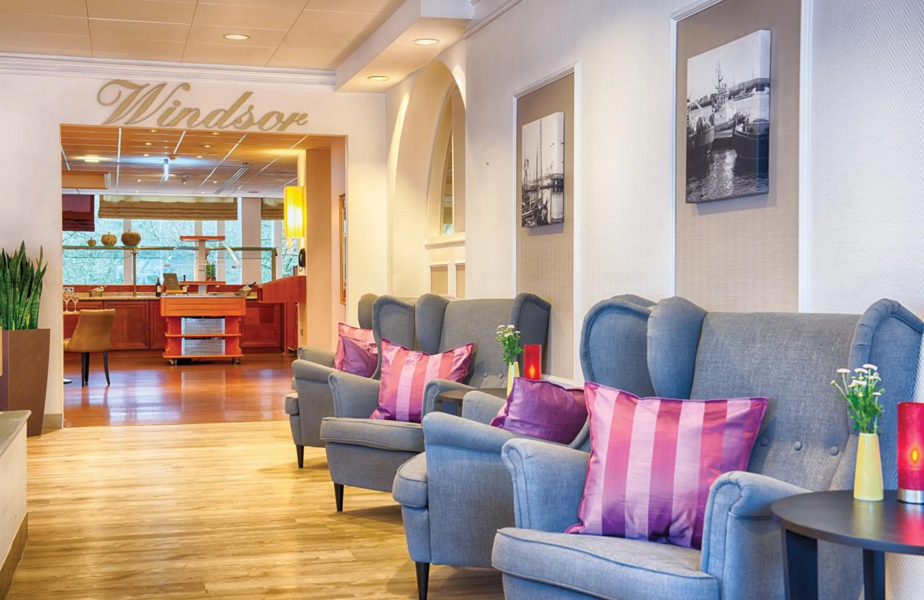 Decorative detail in Leonardo Hotel Hamburg City Nord