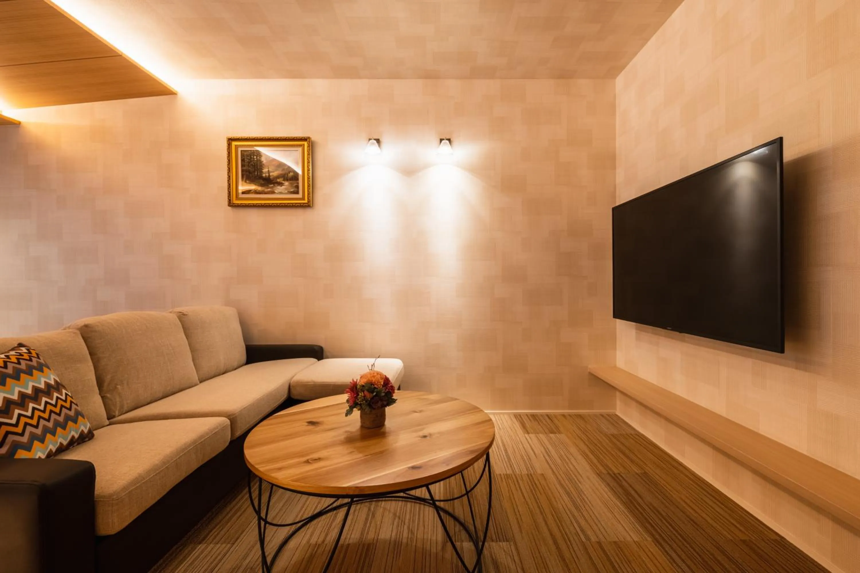 Living room in GRAND BASE Mojiko Ekimae