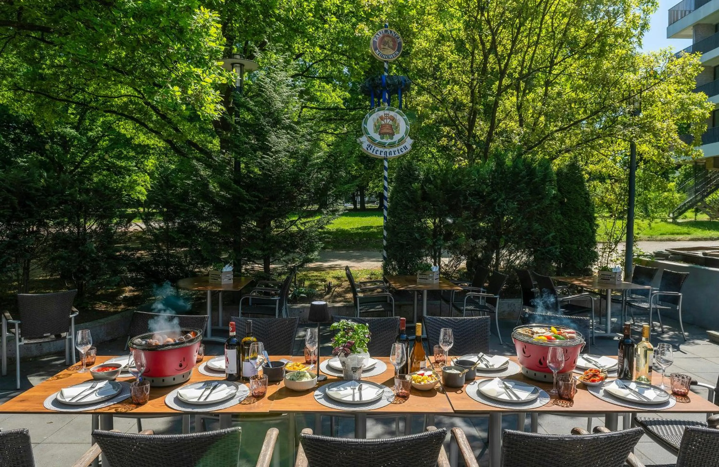 Balcony/Terrace in Leonardo Hotel Hannover