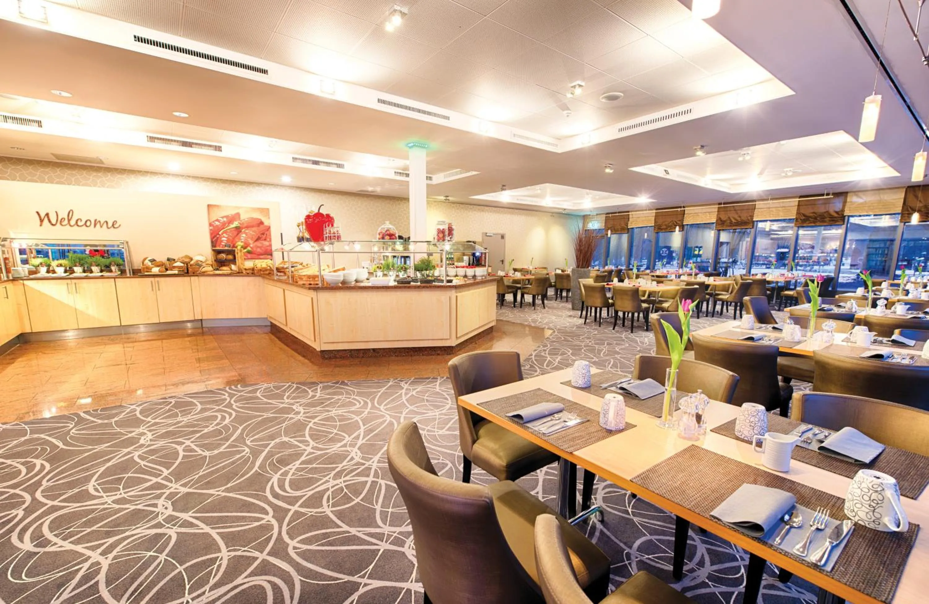 Buffet breakfast in Leonardo Hotel Hannover