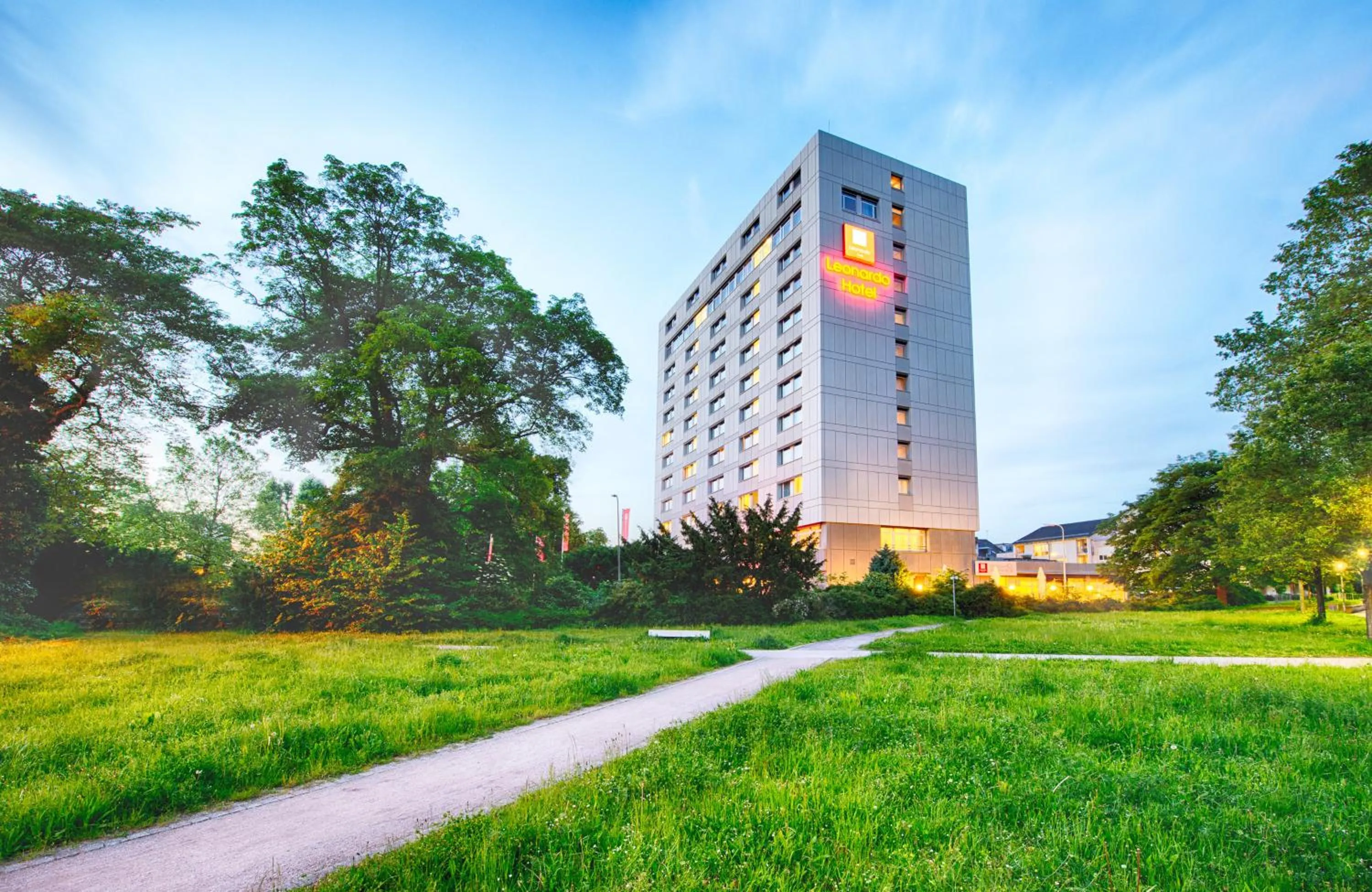 Property building in Leonardo Hotel Karlsruhe