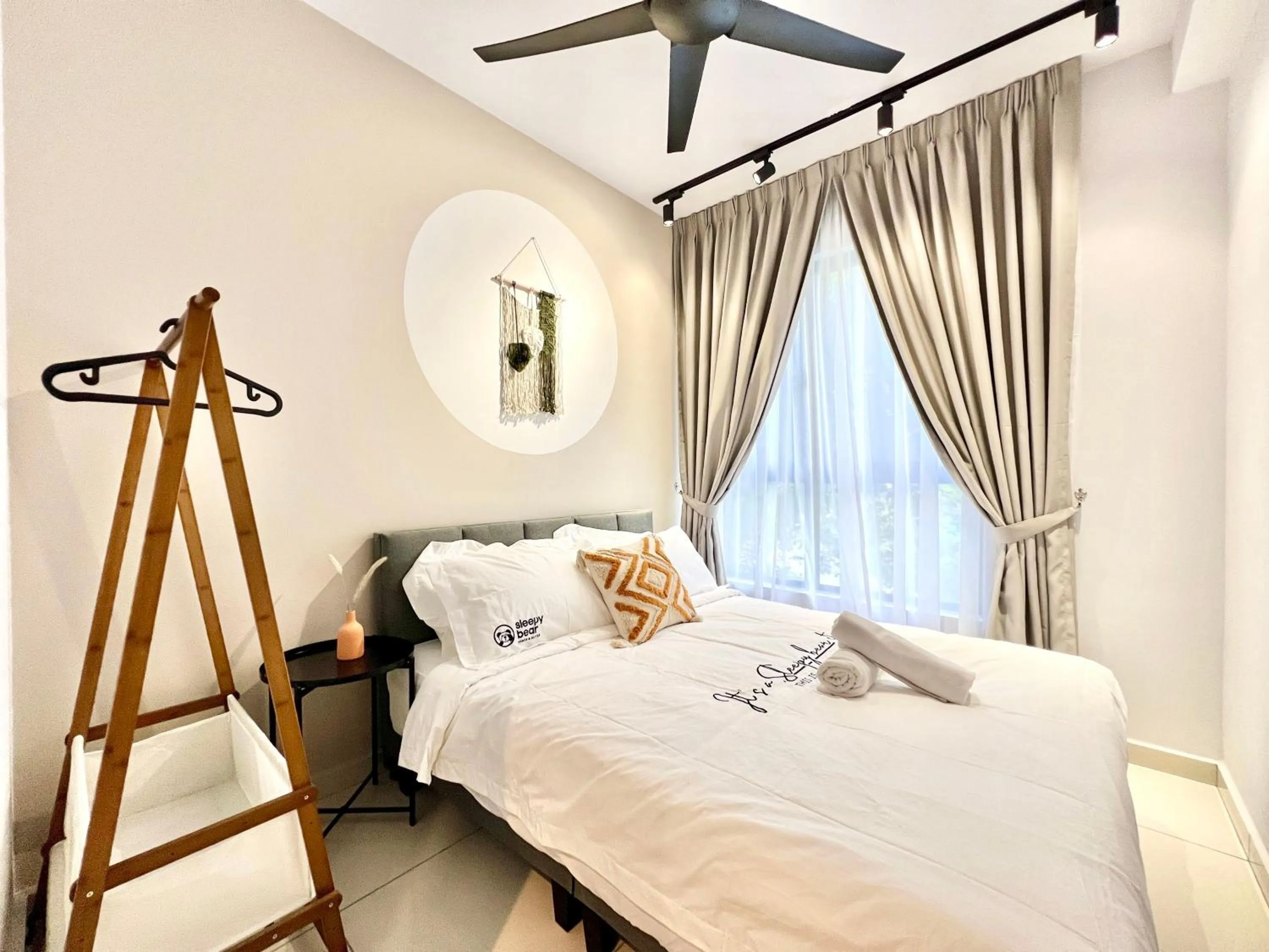 Bed in Gaia Residence, Gamuda Gardens Rawang by Sleepy Bear