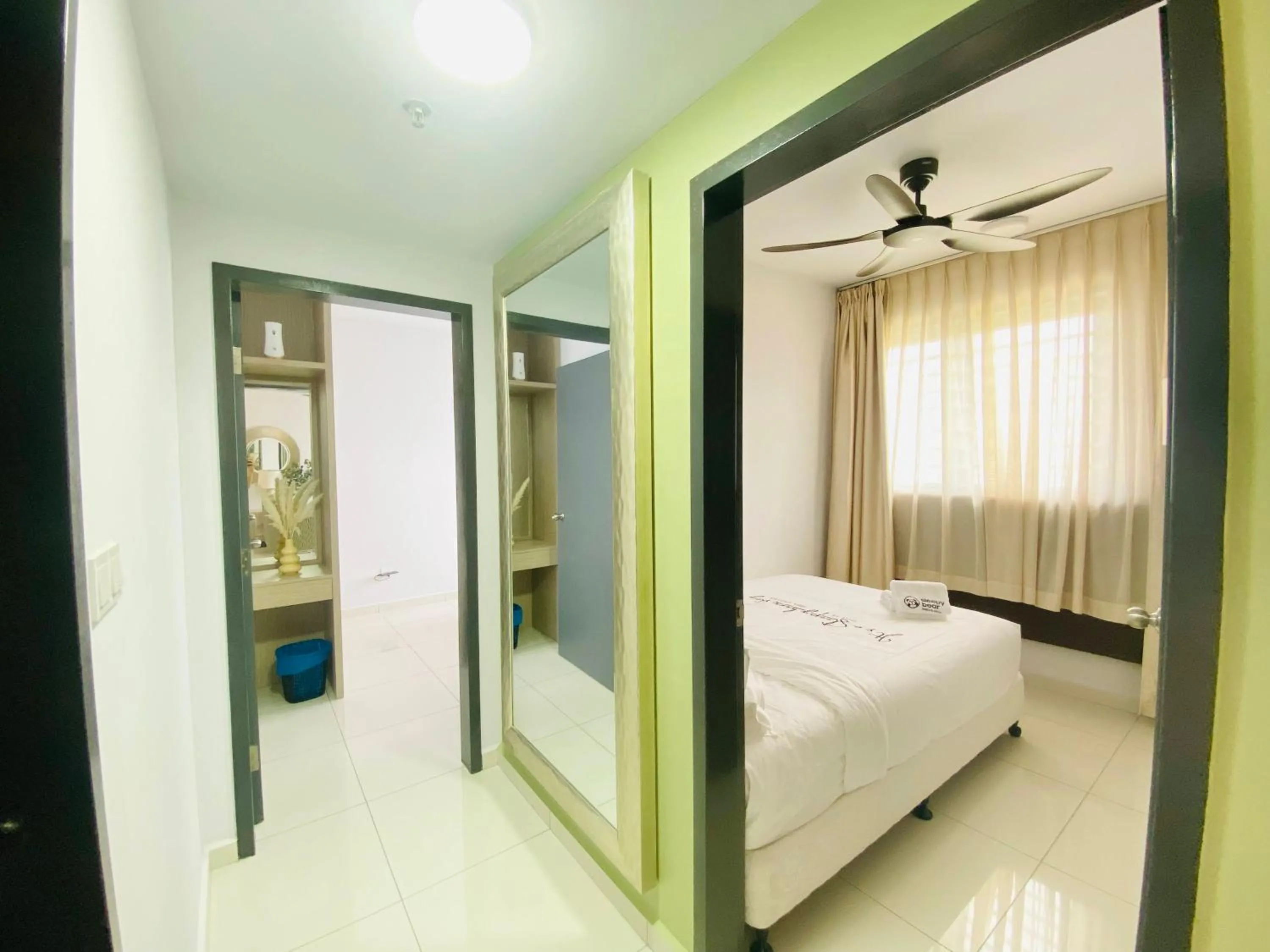 Bed in Gaia Residence, Gamuda Gardens Rawang by Sleepy Bear
