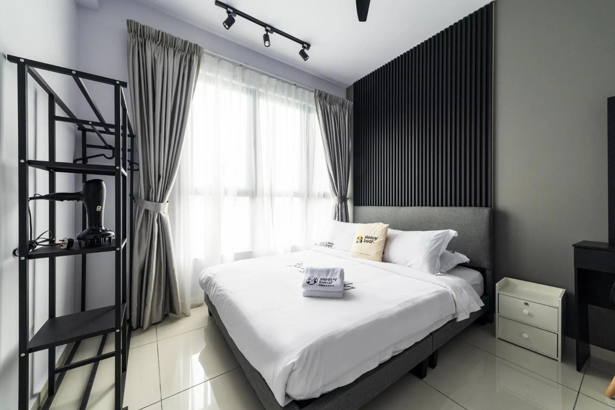 Bed in Gaia Residence, Gamuda Gardens Rawang by Sleepy Bear