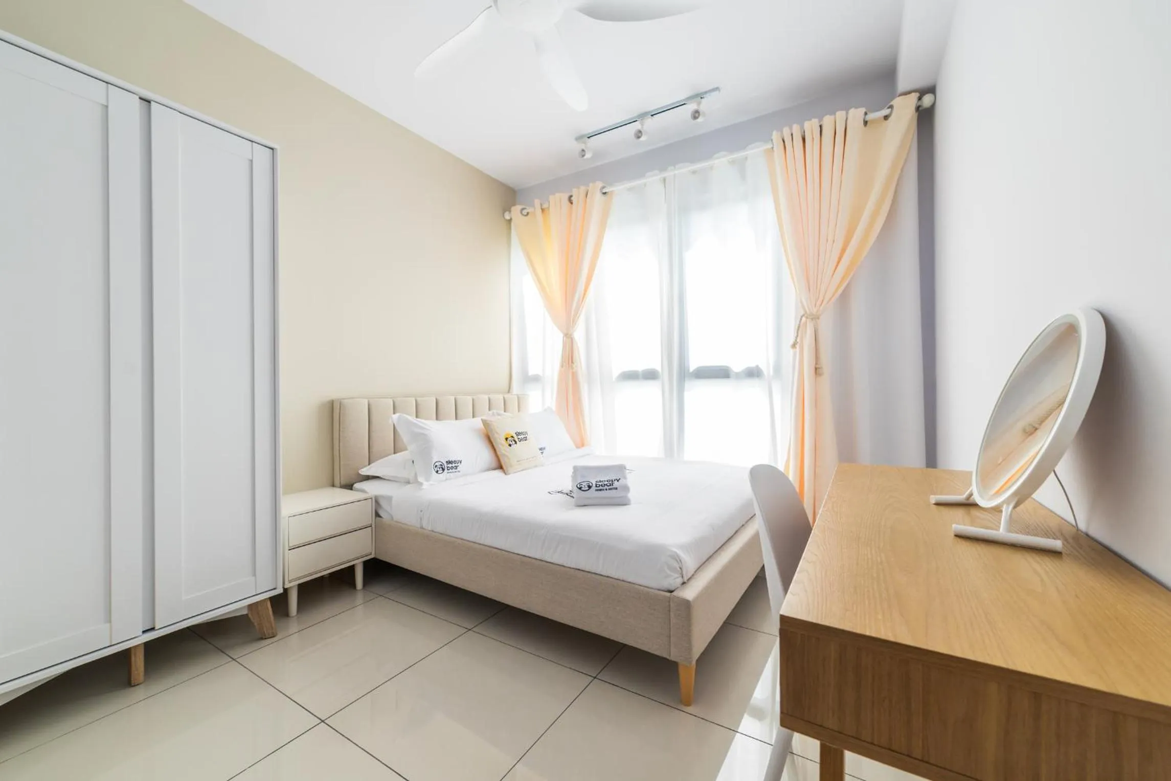 Bed in Gaia Residence, Gamuda Gardens Rawang by Sleepy Bear
