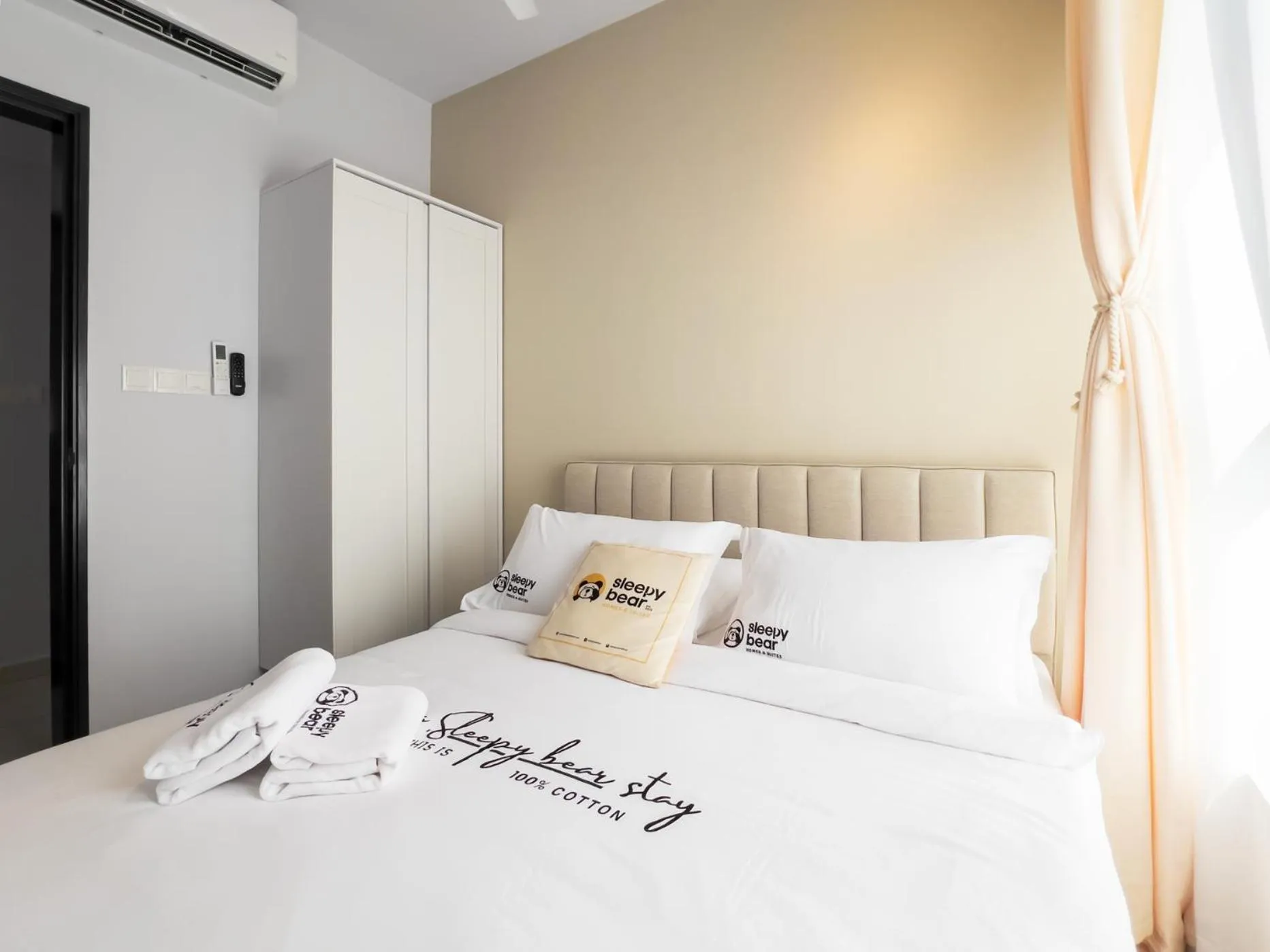 Bed in Gaia Residence, Gamuda Gardens Rawang by Sleepy Bear