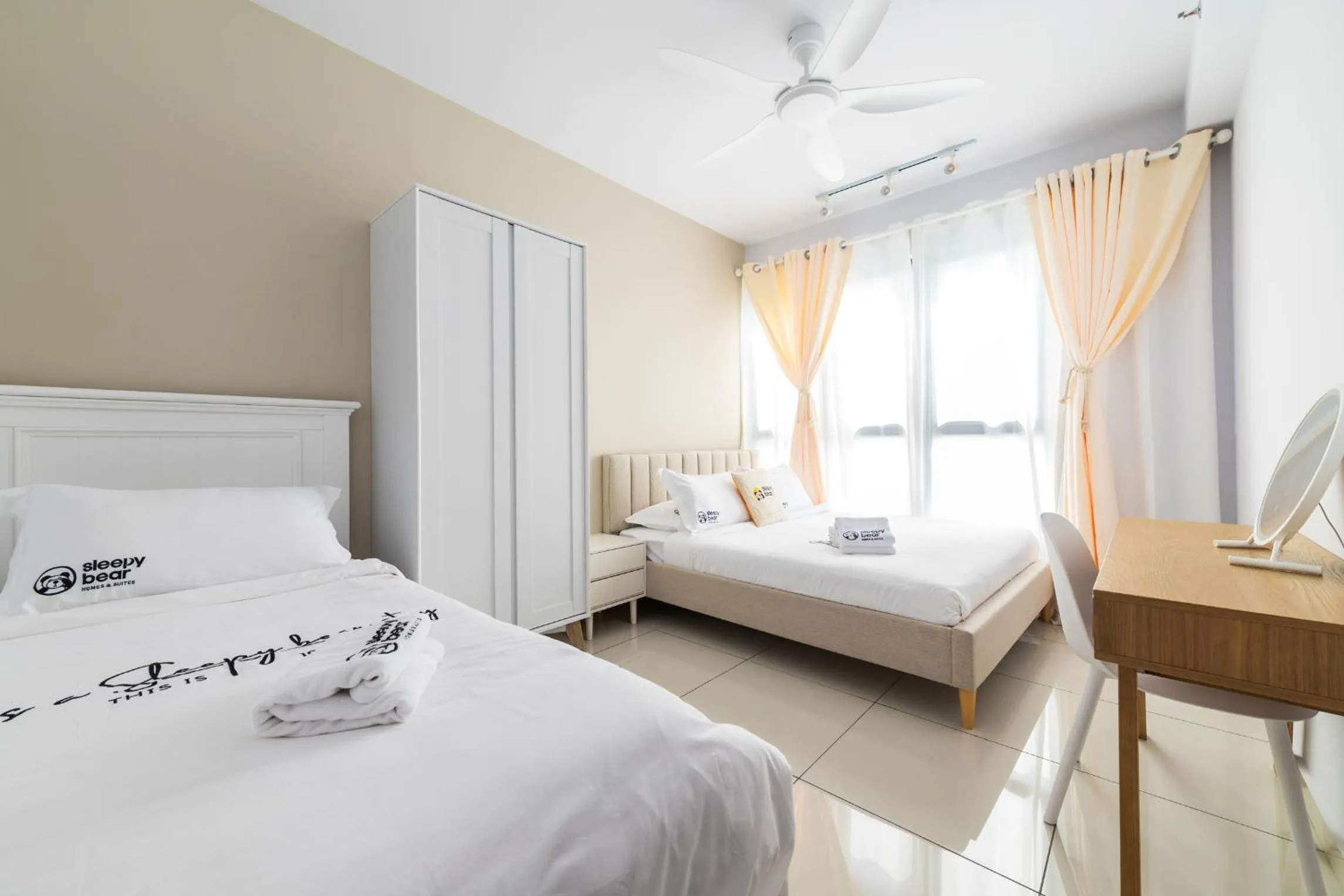 Bed in Gaia Residence, Gamuda Gardens Rawang by Sleepy Bear