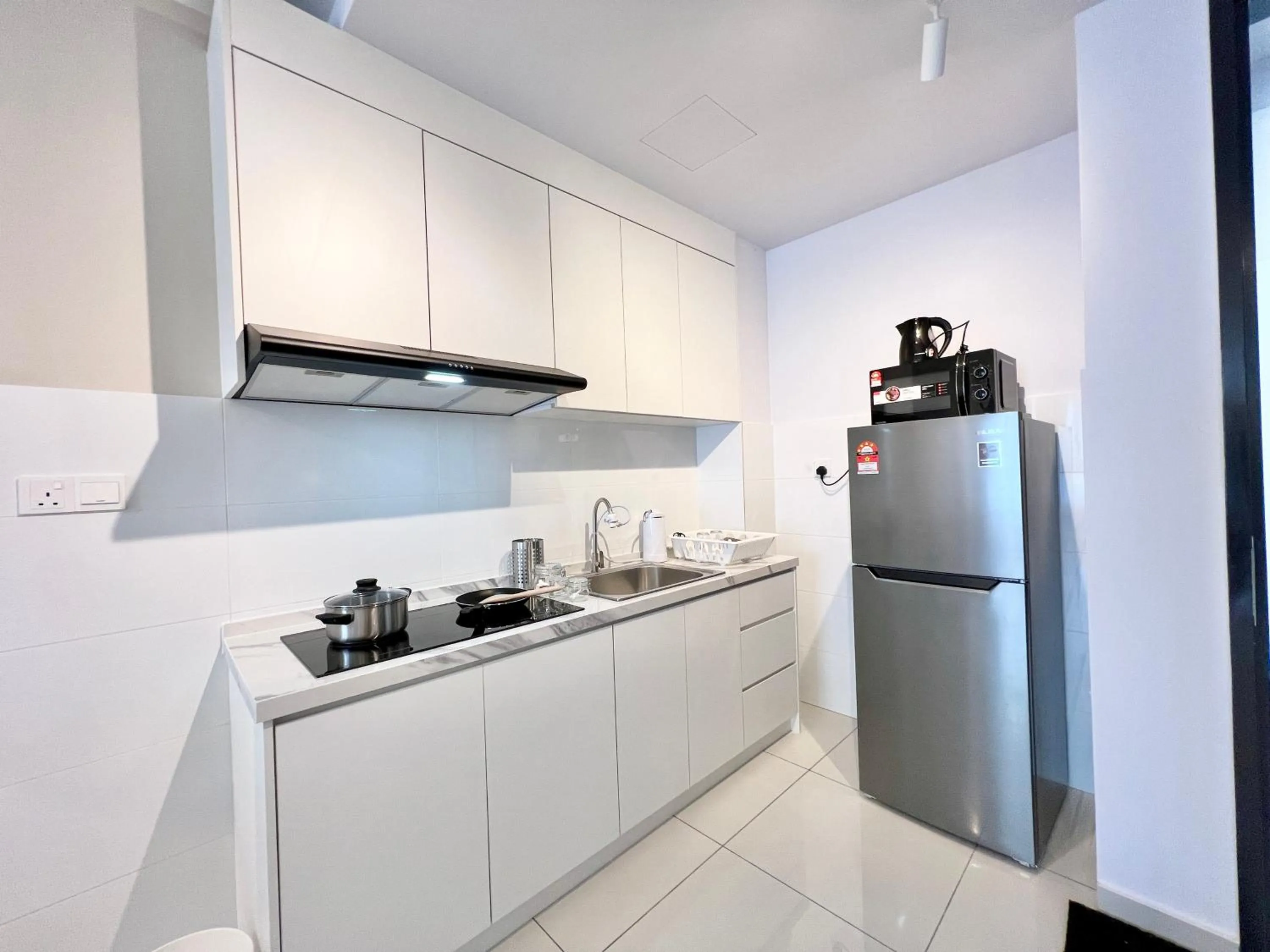 Coffee/tea facilities in Gaia Residence, Gamuda Gardens Rawang by Sleepy Bear