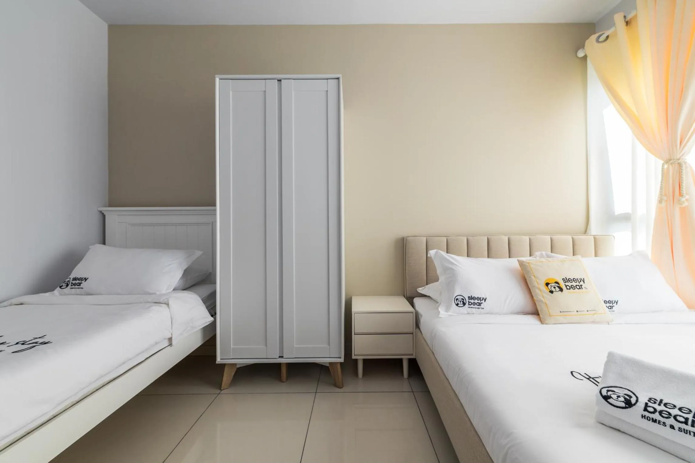 Bed in Gaia Residence, Gamuda Gardens Rawang by Sleepy Bear