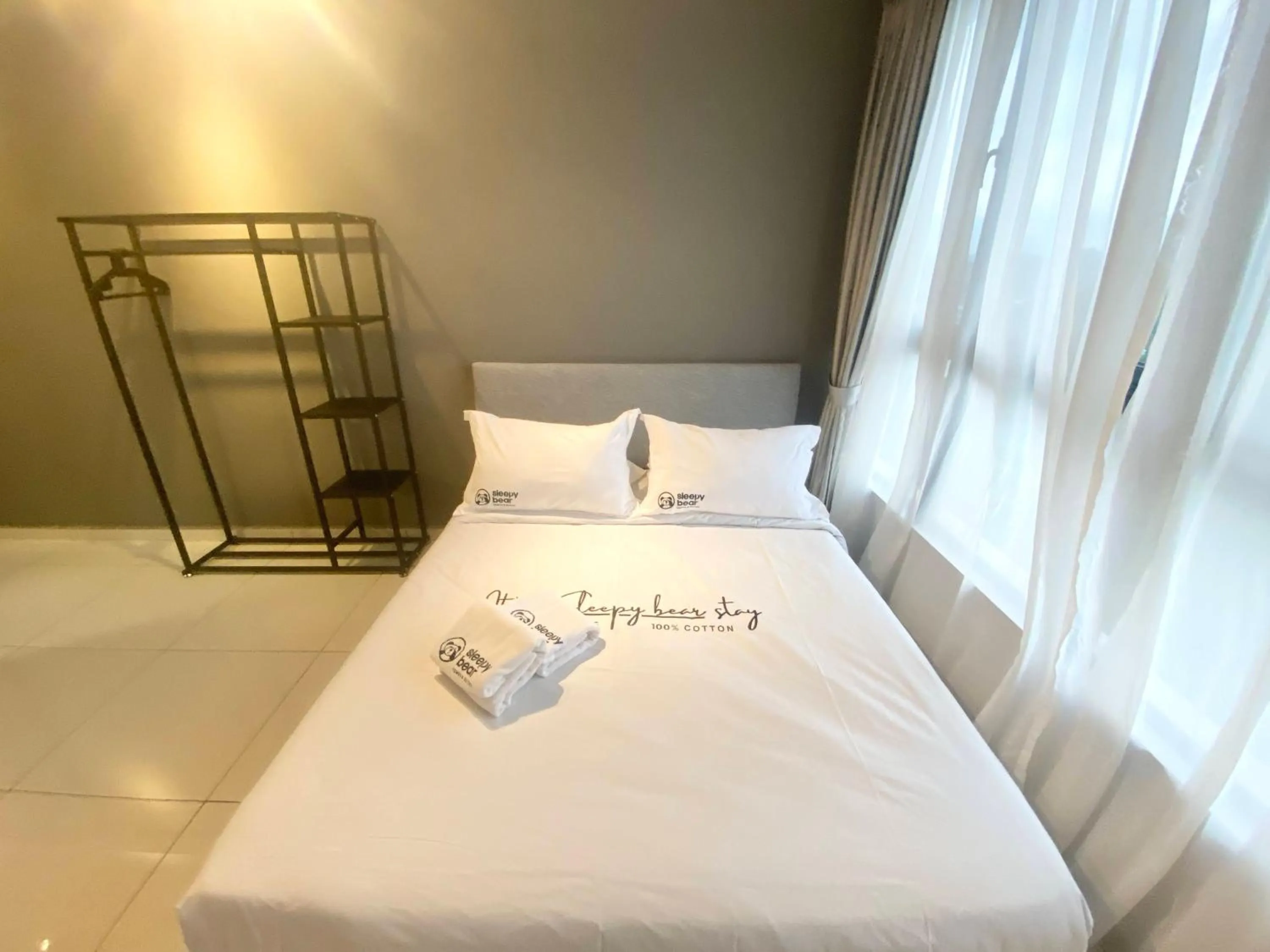 Bed in Gaia Residence, Gamuda Gardens Rawang by Sleepy Bear