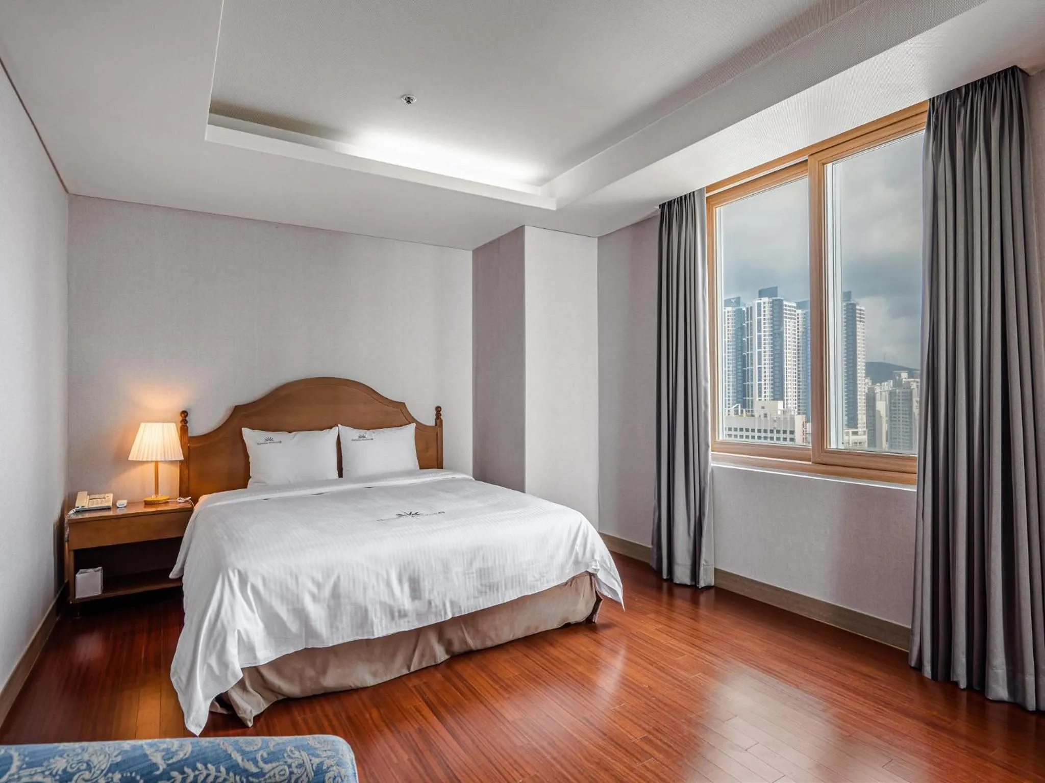 Area and facilities, Bed in Haeundae Seacloud Hotel Residence