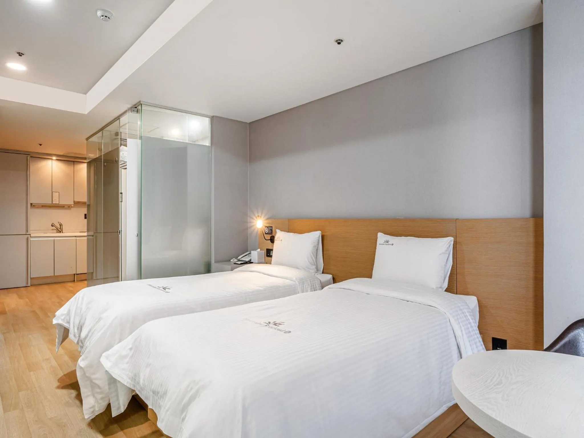Bed in Haeundae Seacloud Hotel Residence