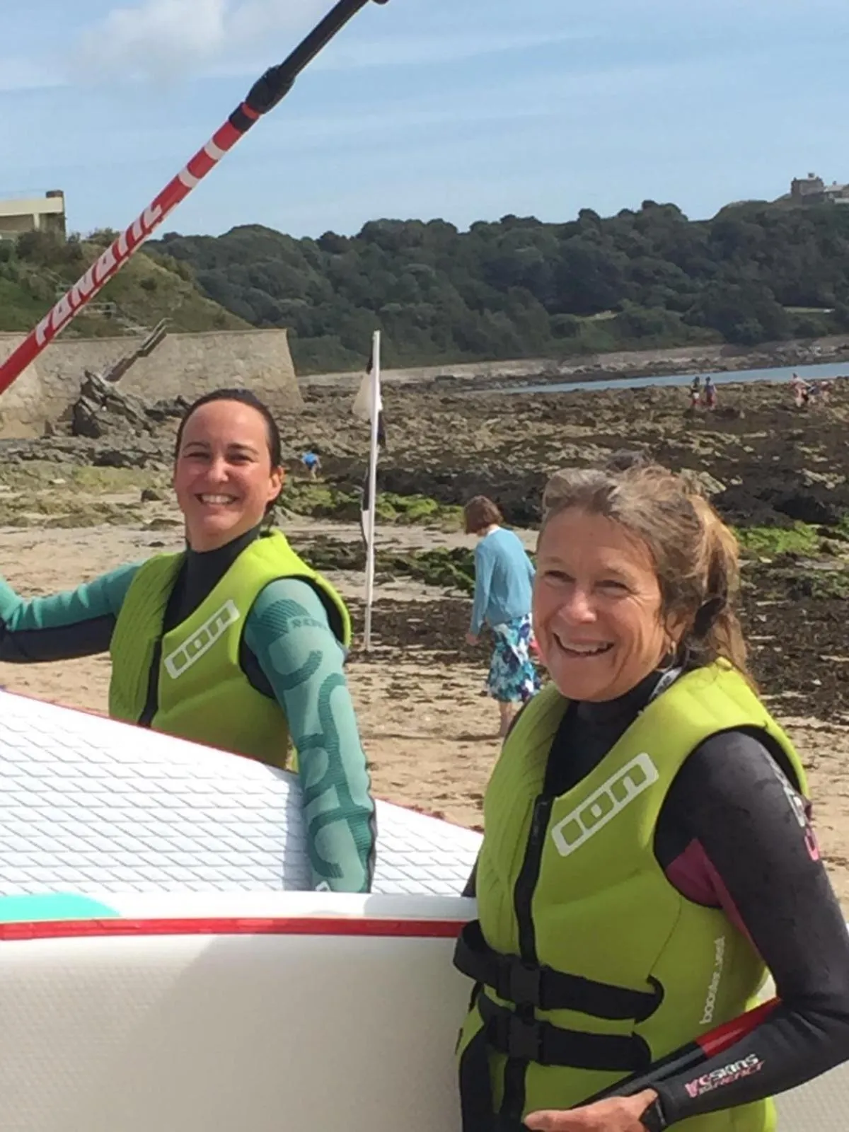 People in Falmouth Lodge