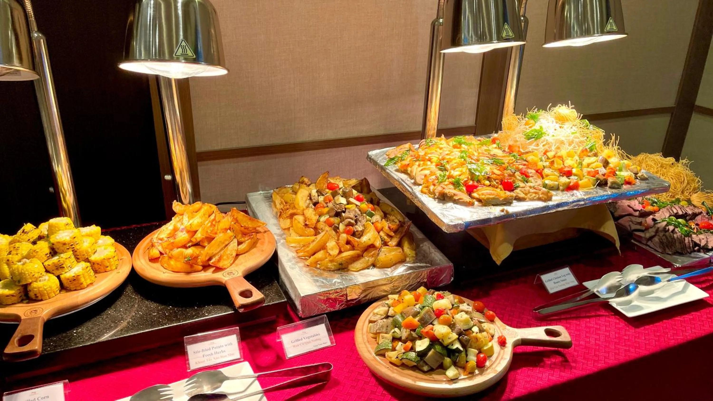 Buffet breakfast in Sonaga Beach Resort & Villas Phu Quoc