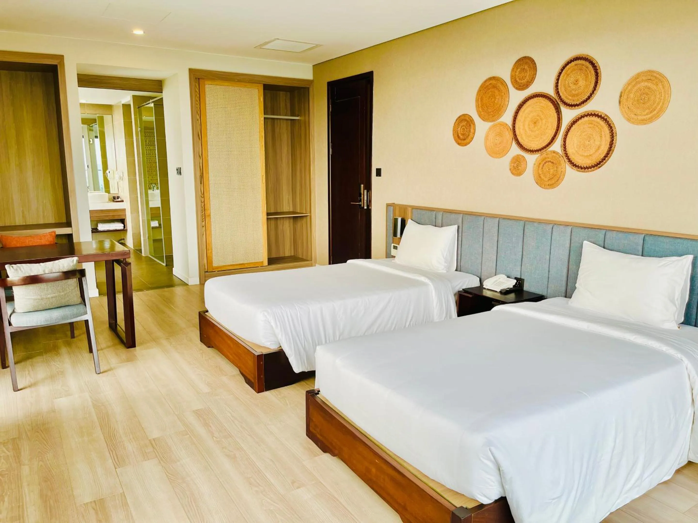 Bed in Sonaga Beach Resort & Villas Phu Quoc