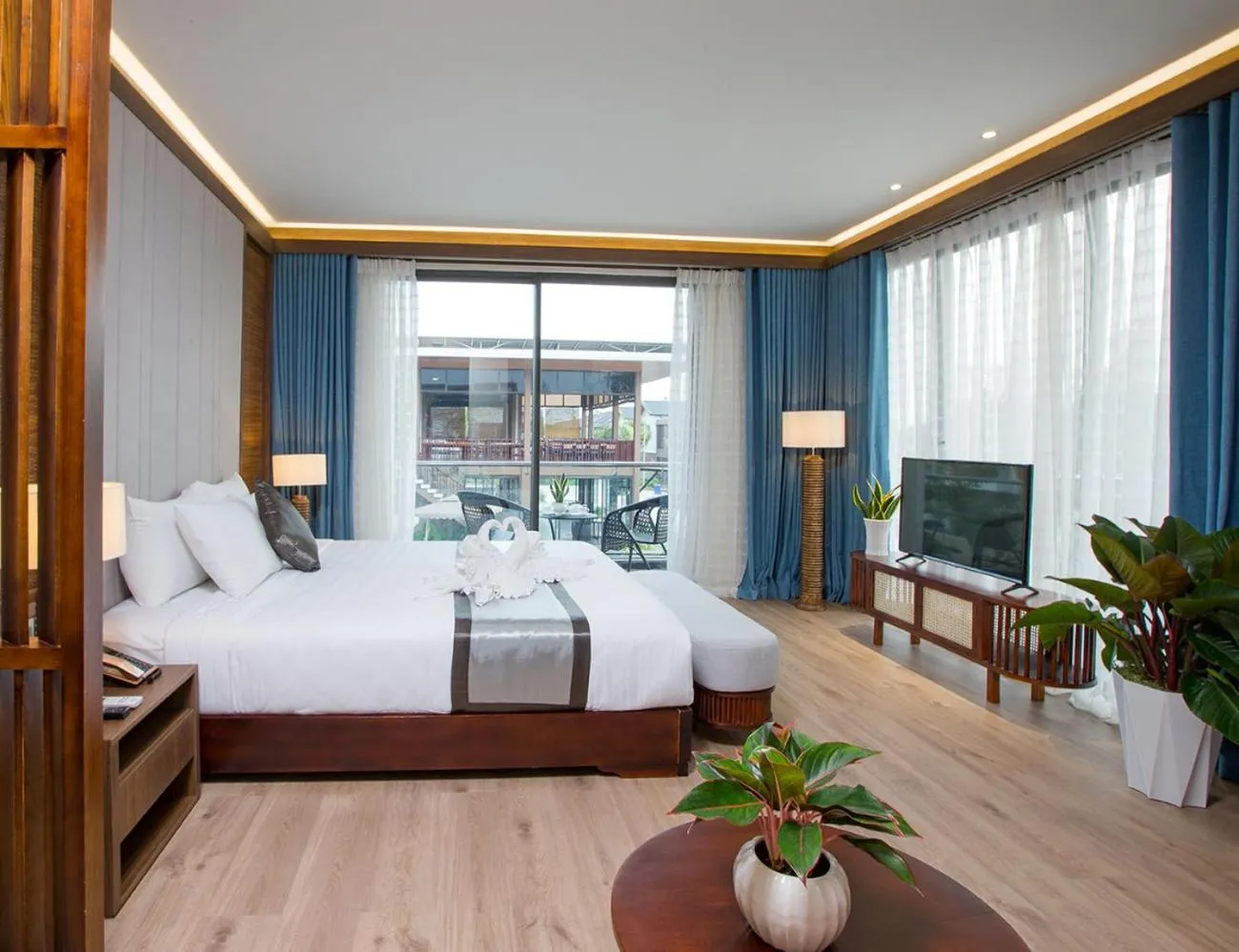 Bedroom, Bed in Sonaga Beach Resort & Villas Phu Quoc